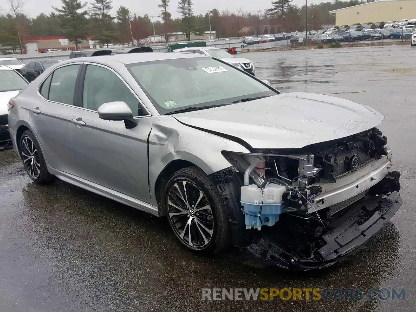 1 Photograph of a damaged car 4T1B11HK2KU687863 TOYOTA CAMRY 2019