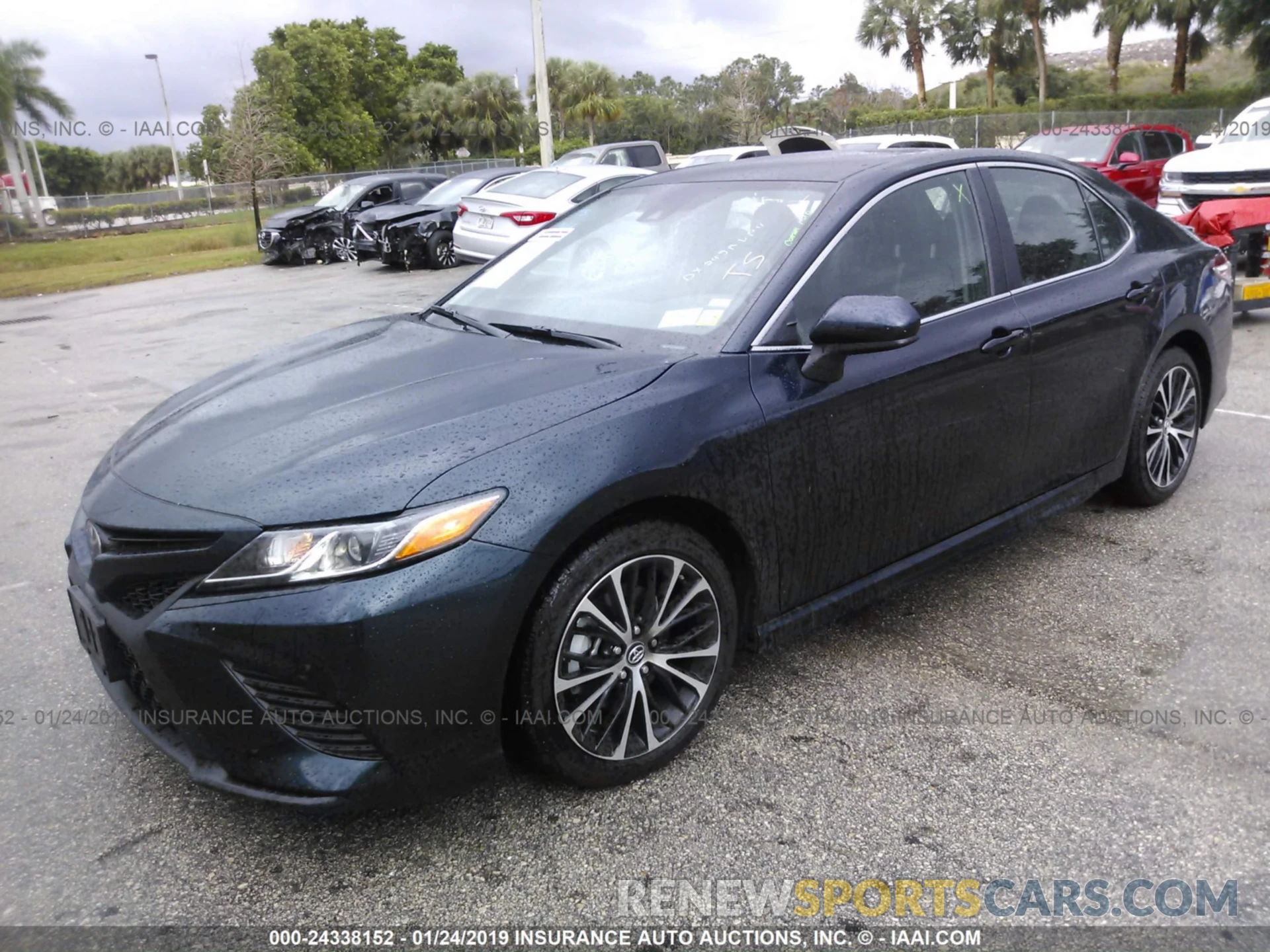 2 Photograph of a damaged car 4T1B11HK2KU687877 TOYOTA CAMRY 2019