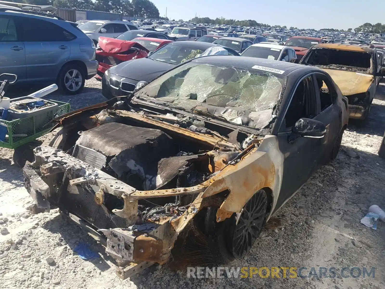 2 Photograph of a damaged car 4T1B11HK2KU688642 TOYOTA CAMRY 2019