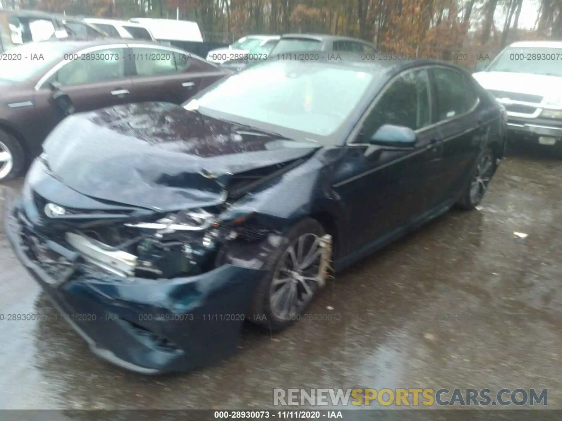 2 Photograph of a damaged car 4T1B11HK2KU688821 TOYOTA CAMRY 2019