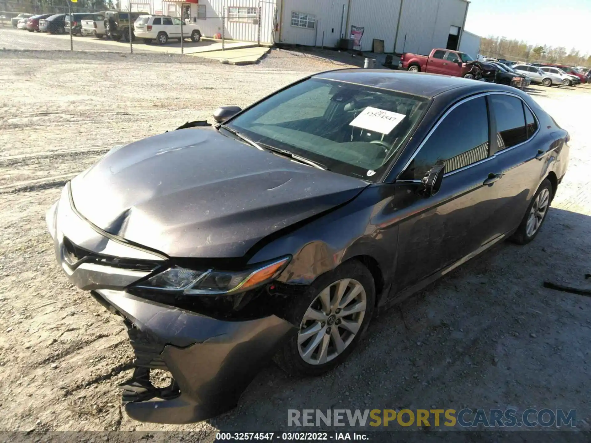 2 Photograph of a damaged car 4T1B11HK2KU689080 TOYOTA CAMRY 2019