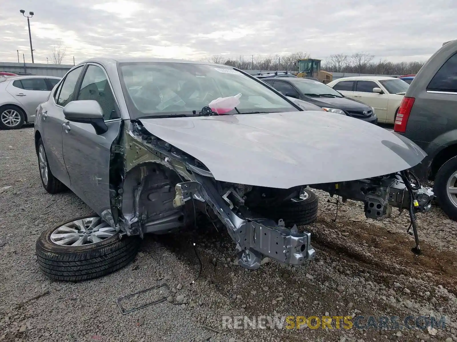 1 Photograph of a damaged car 4T1B11HK2KU689273 TOYOTA CAMRY 2019