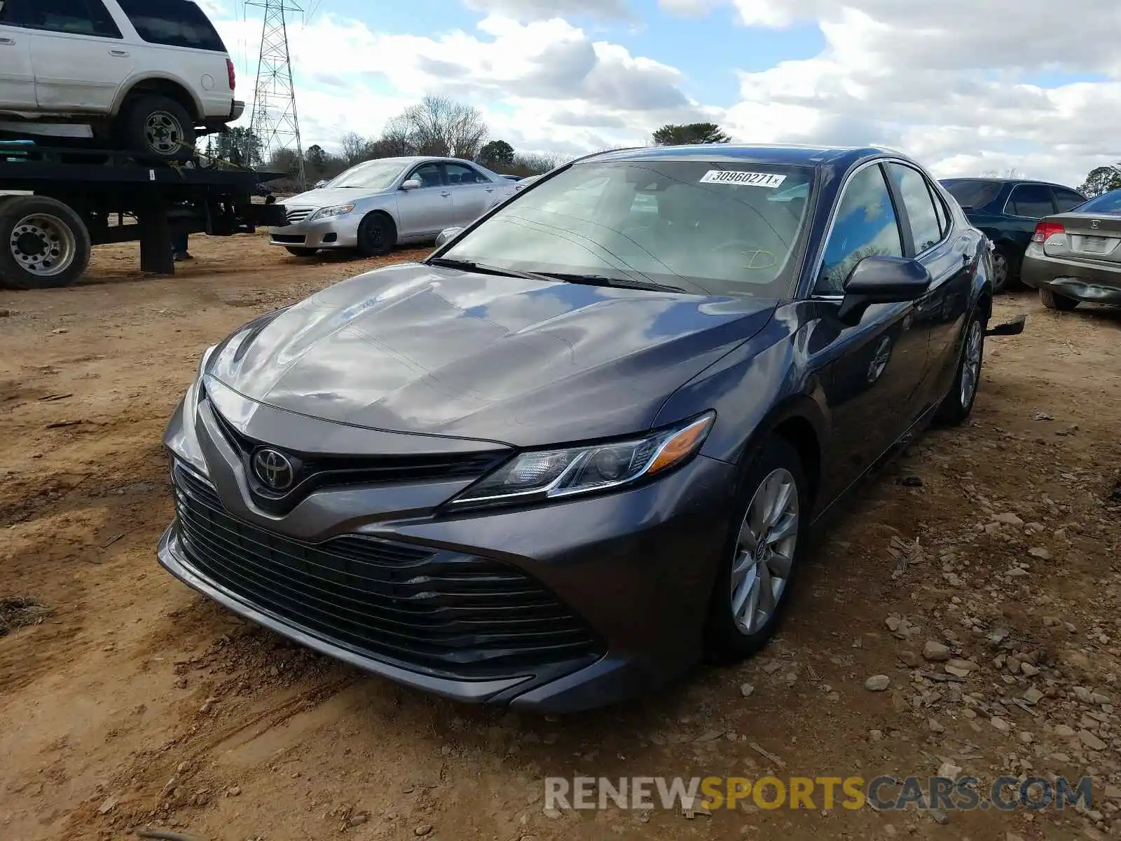 2 Photograph of a damaged car 4T1B11HK2KU689516 TOYOTA CAMRY 2019