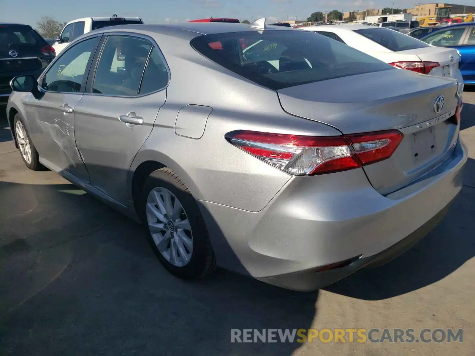 3 Photograph of a damaged car 4T1B11HK2KU689841 TOYOTA CAMRY 2019