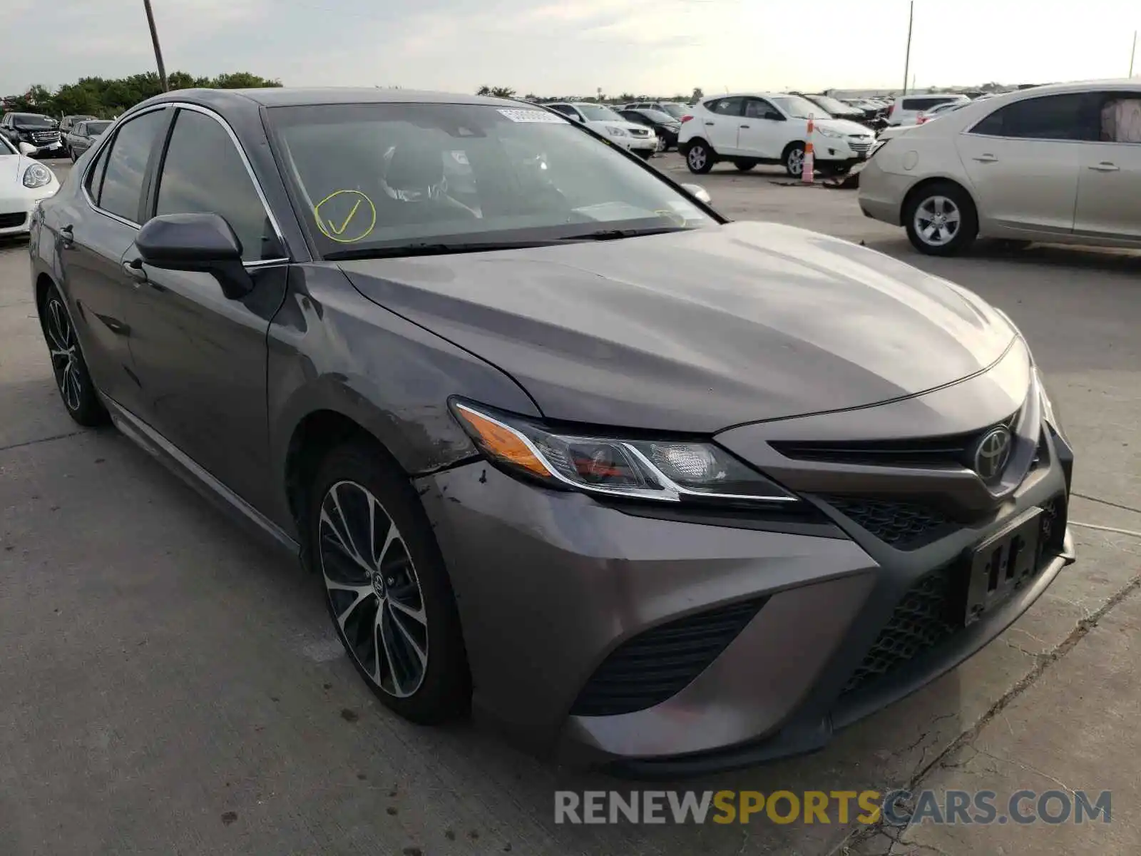 1 Photograph of a damaged car 4T1B11HK2KU689872 TOYOTA CAMRY 2019