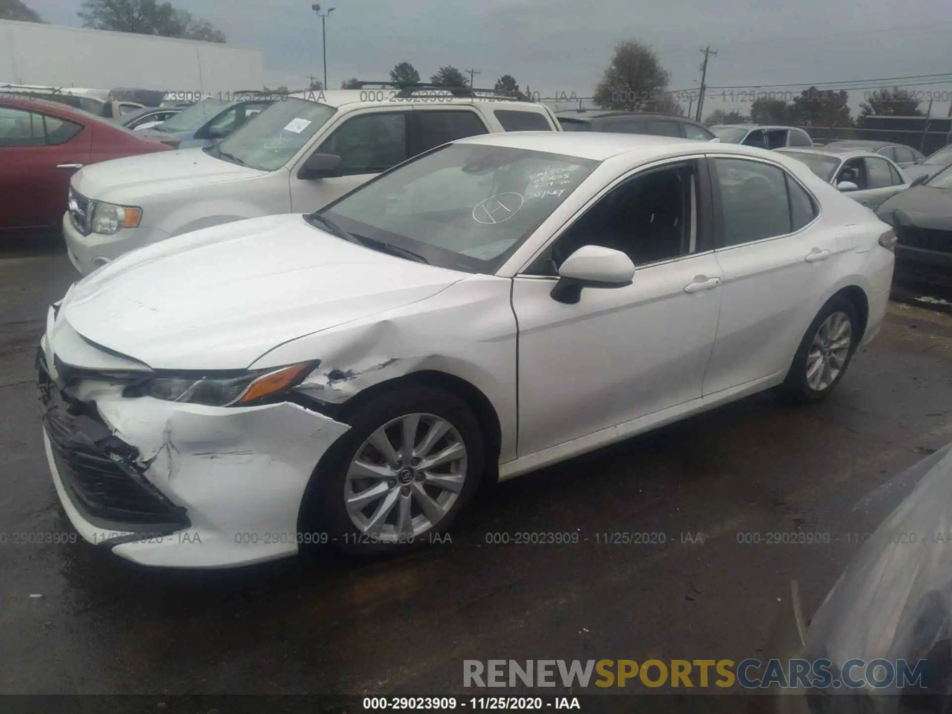 2 Photograph of a damaged car 4T1B11HK2KU690505 TOYOTA CAMRY 2019