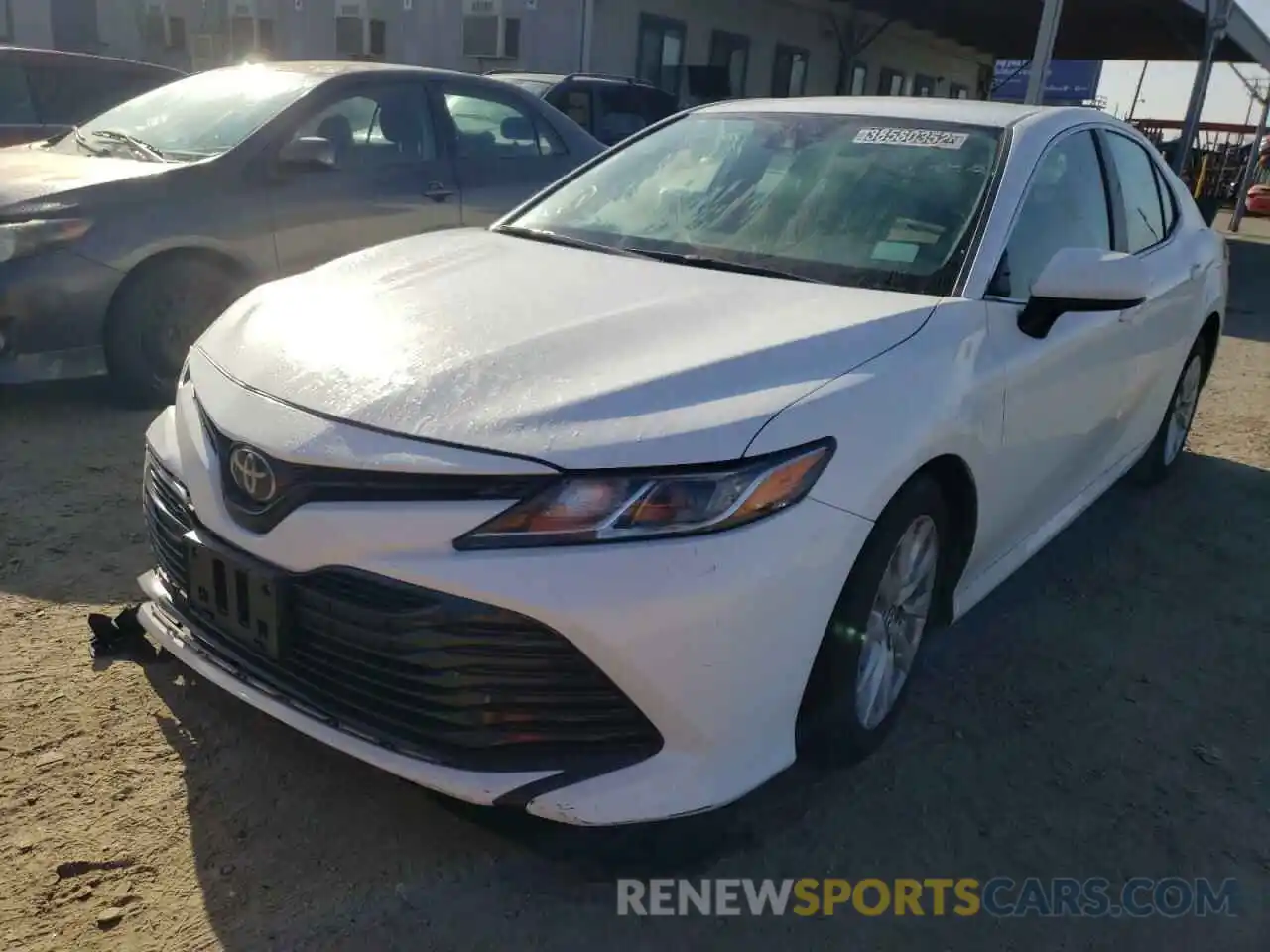 2 Photograph of a damaged car 4T1B11HK2KU691167 TOYOTA CAMRY 2019