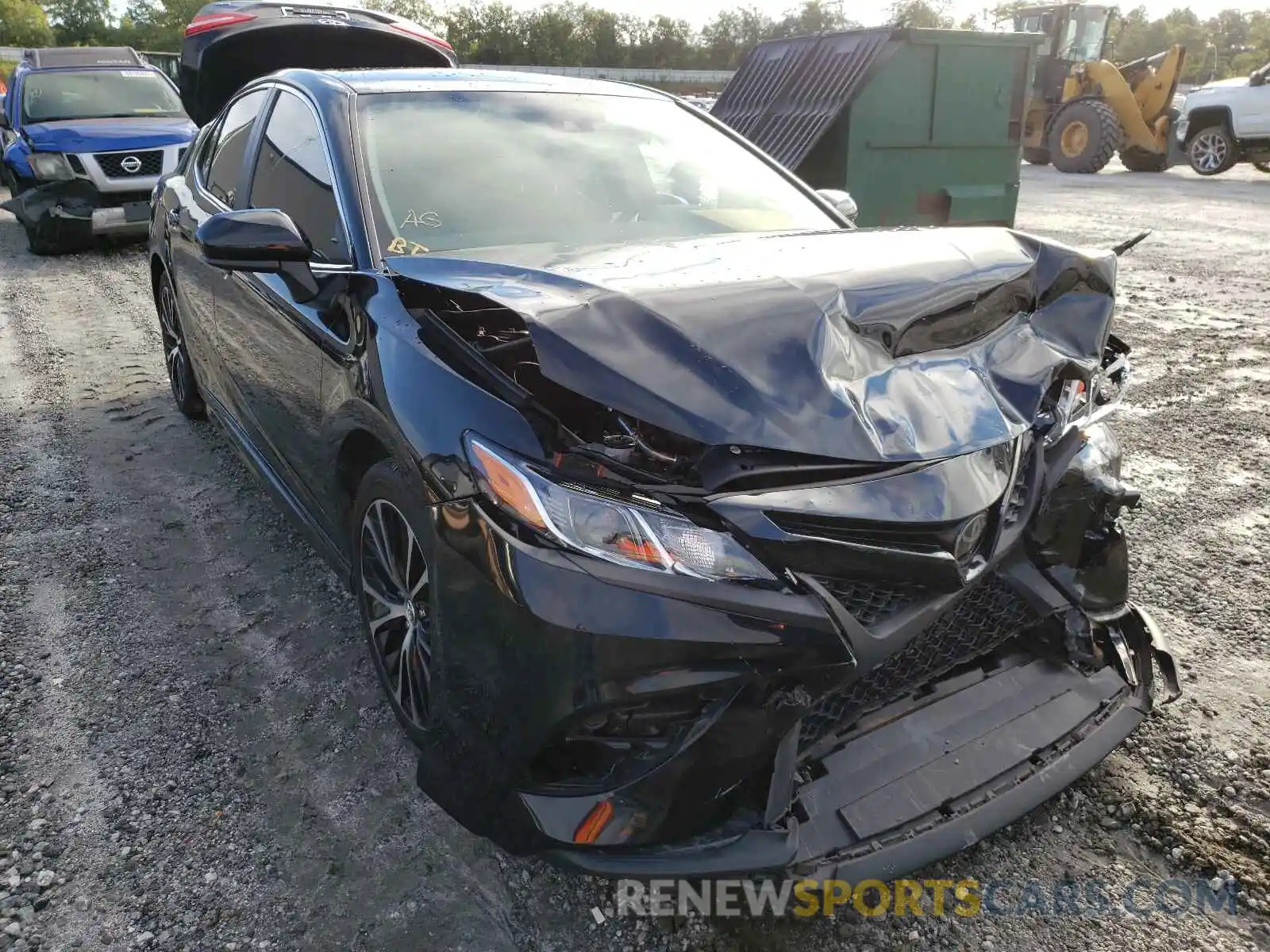 1 Photograph of a damaged car 4T1B11HK2KU691492 TOYOTA CAMRY 2019