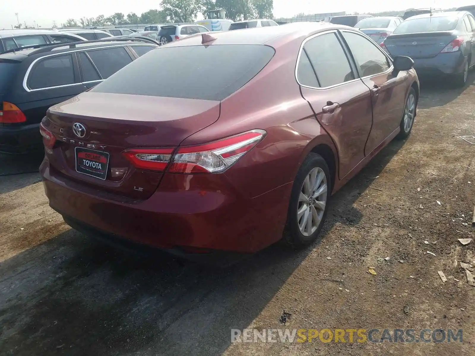 4 Photograph of a damaged car 4T1B11HK2KU691976 TOYOTA CAMRY 2019