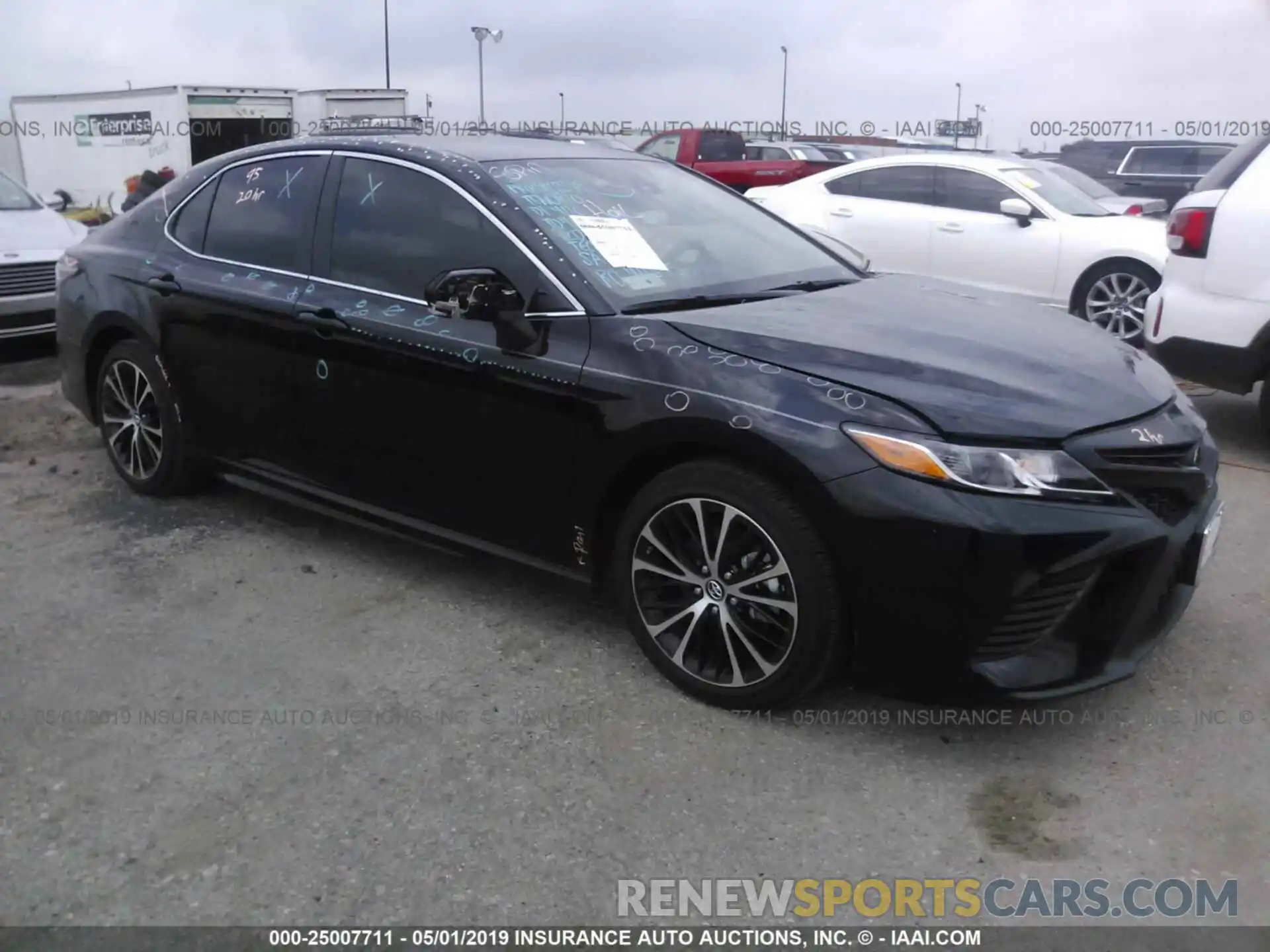 1 Photograph of a damaged car 4T1B11HK2KU694554 TOYOTA CAMRY 2019