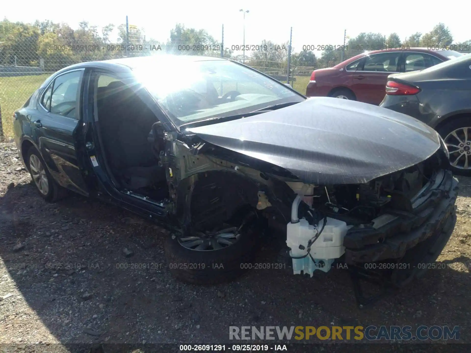 1 Photograph of a damaged car 4T1B11HK2KU697521 TOYOTA CAMRY 2019