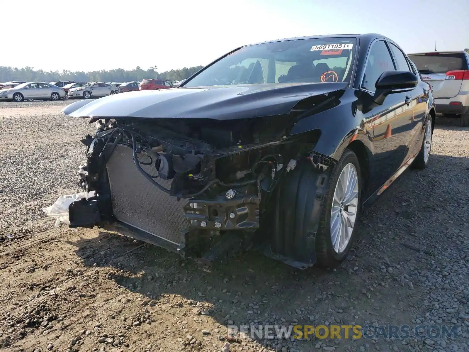 2 Photograph of a damaged car 4T1B11HK2KU697728 TOYOTA CAMRY 2019