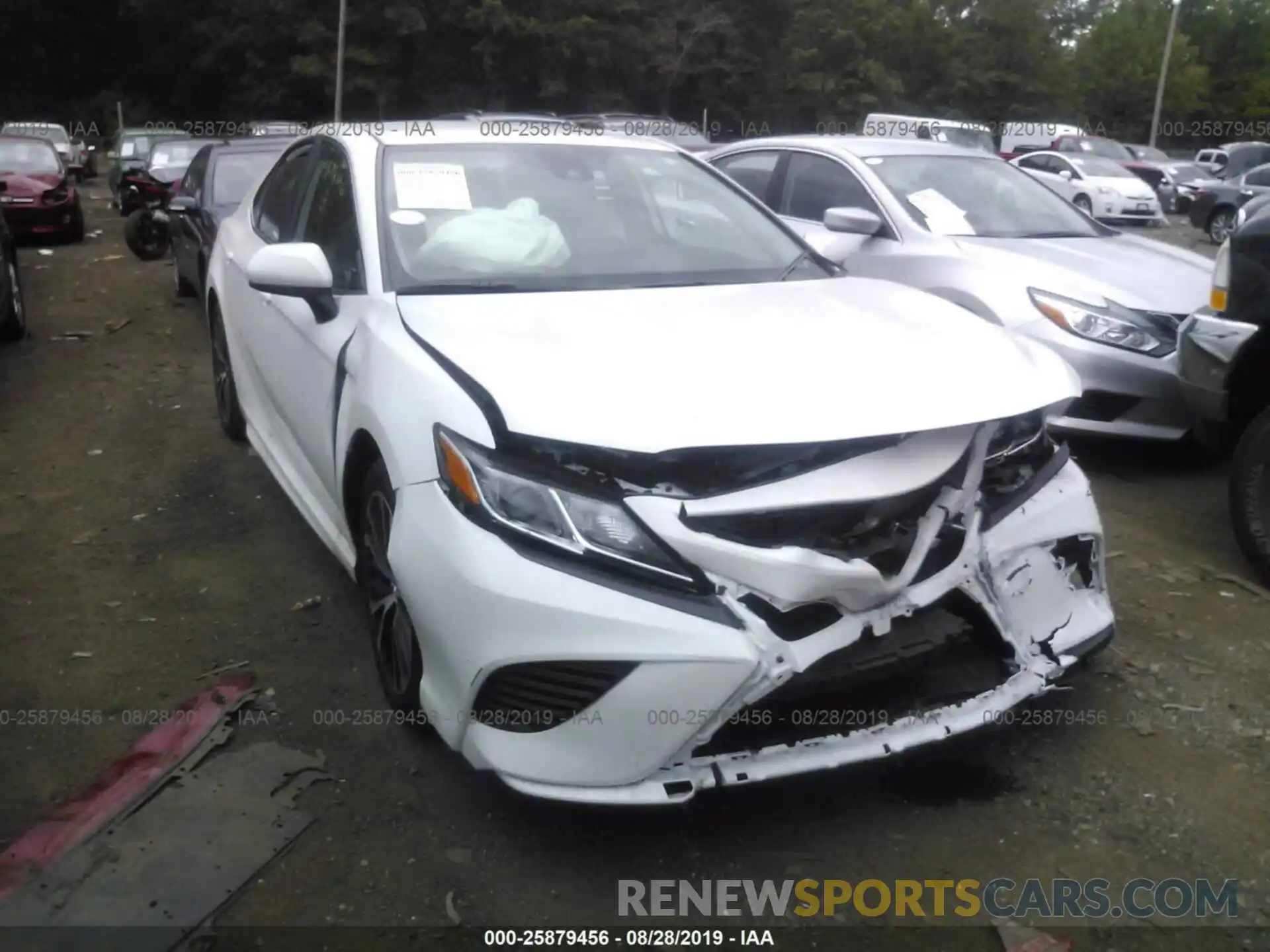 1 Photograph of a damaged car 4T1B11HK2KU698961 TOYOTA CAMRY 2019