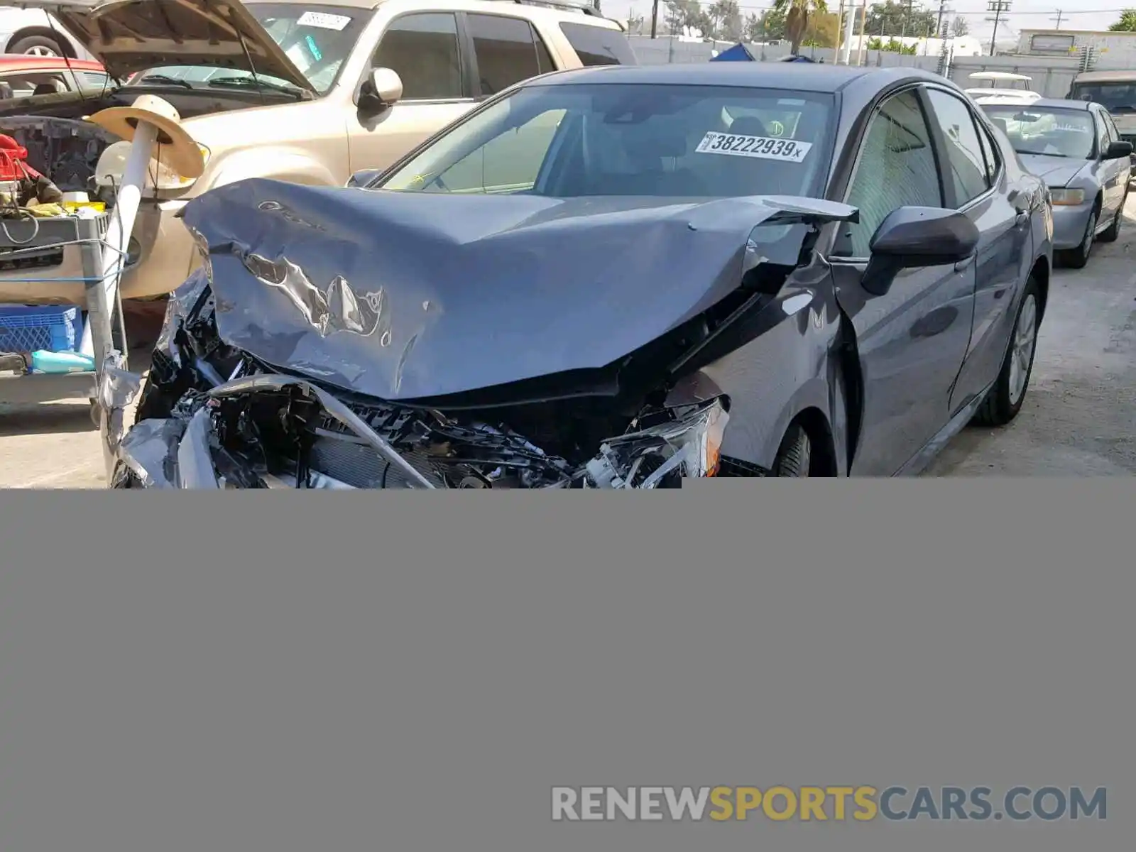 2 Photograph of a damaged car 4T1B11HK2KU700434 TOYOTA CAMRY 2019