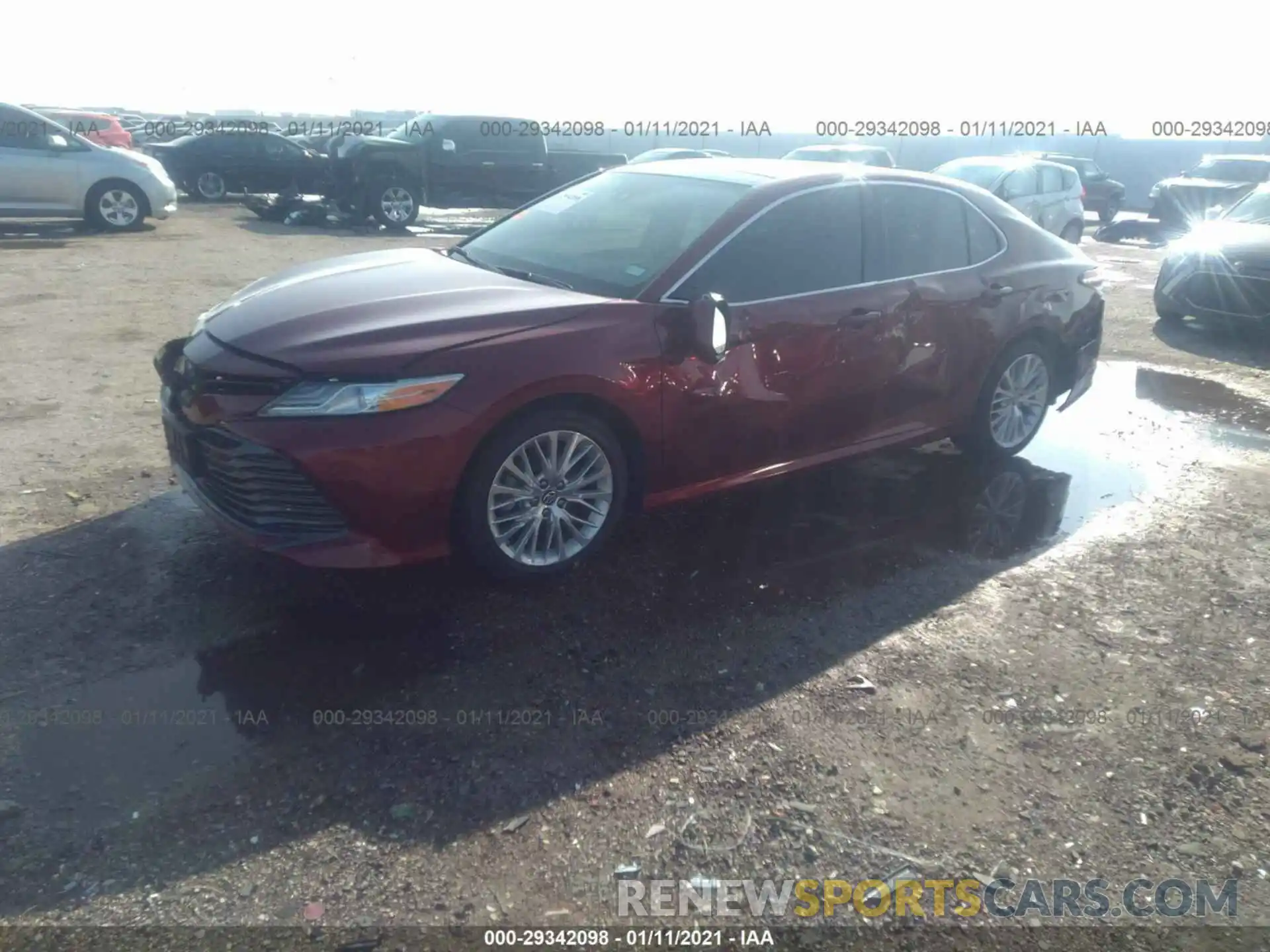 2 Фотография поврежденного автомобиля 4T1B11HK2KU701616 TOYOTA CAMRY 2019