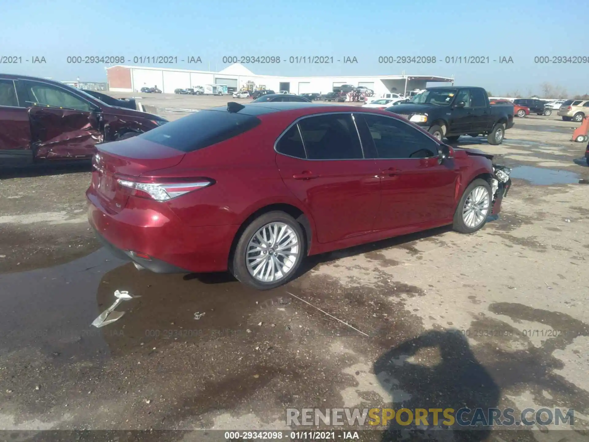 4 Photograph of a damaged car 4T1B11HK2KU701616 TOYOTA CAMRY 2019