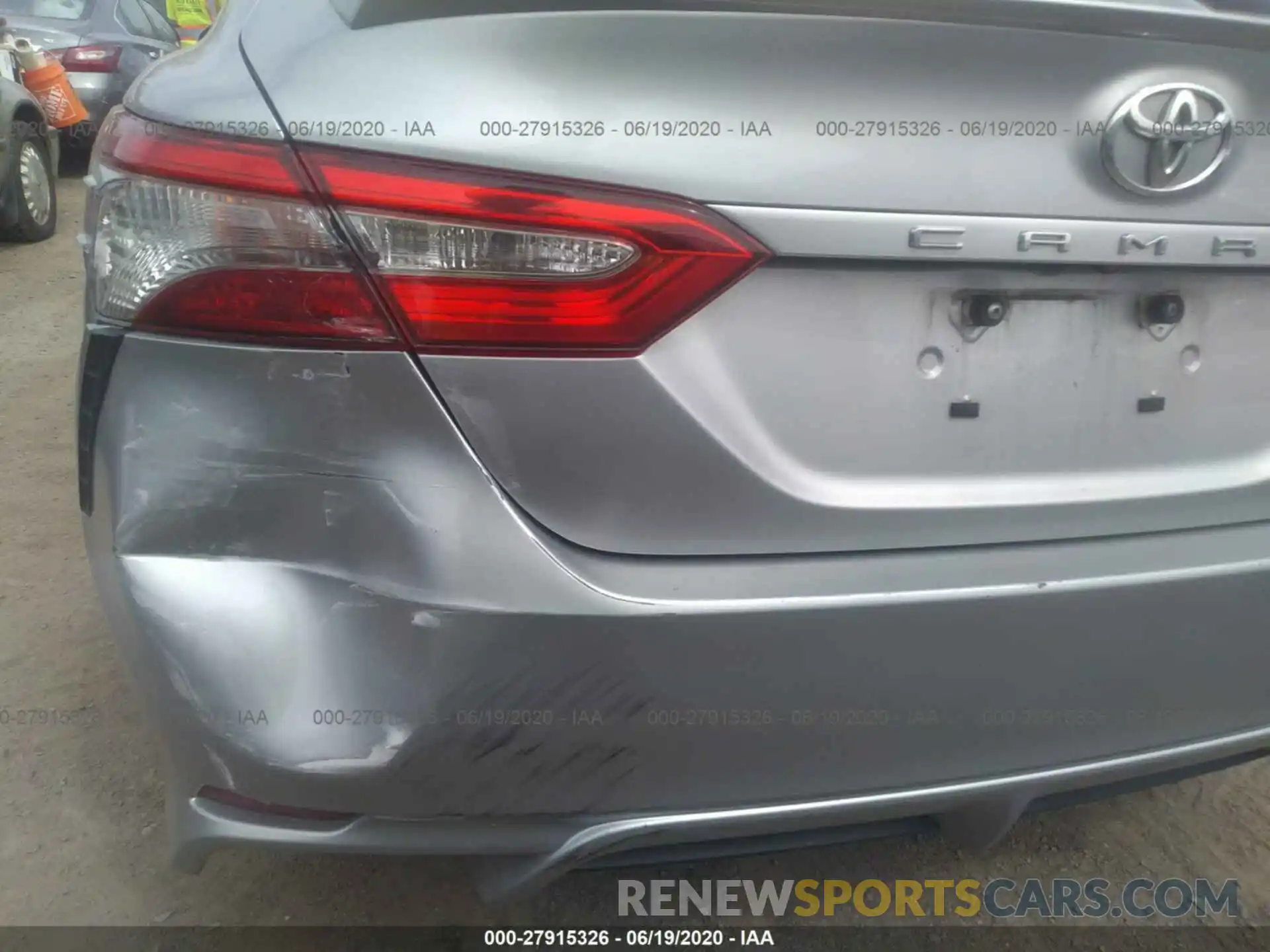 6 Photograph of a damaged car 4T1B11HK2KU703978 TOYOTA CAMRY 2019