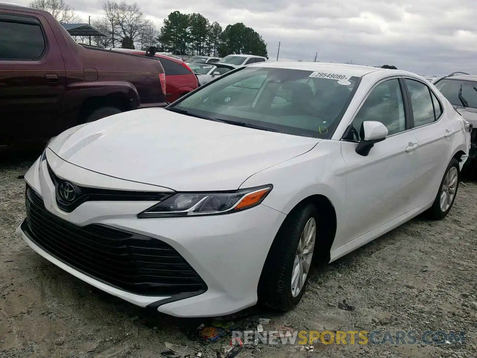 2 Photograph of a damaged car 4T1B11HK2KU705990 TOYOTA CAMRY 2019