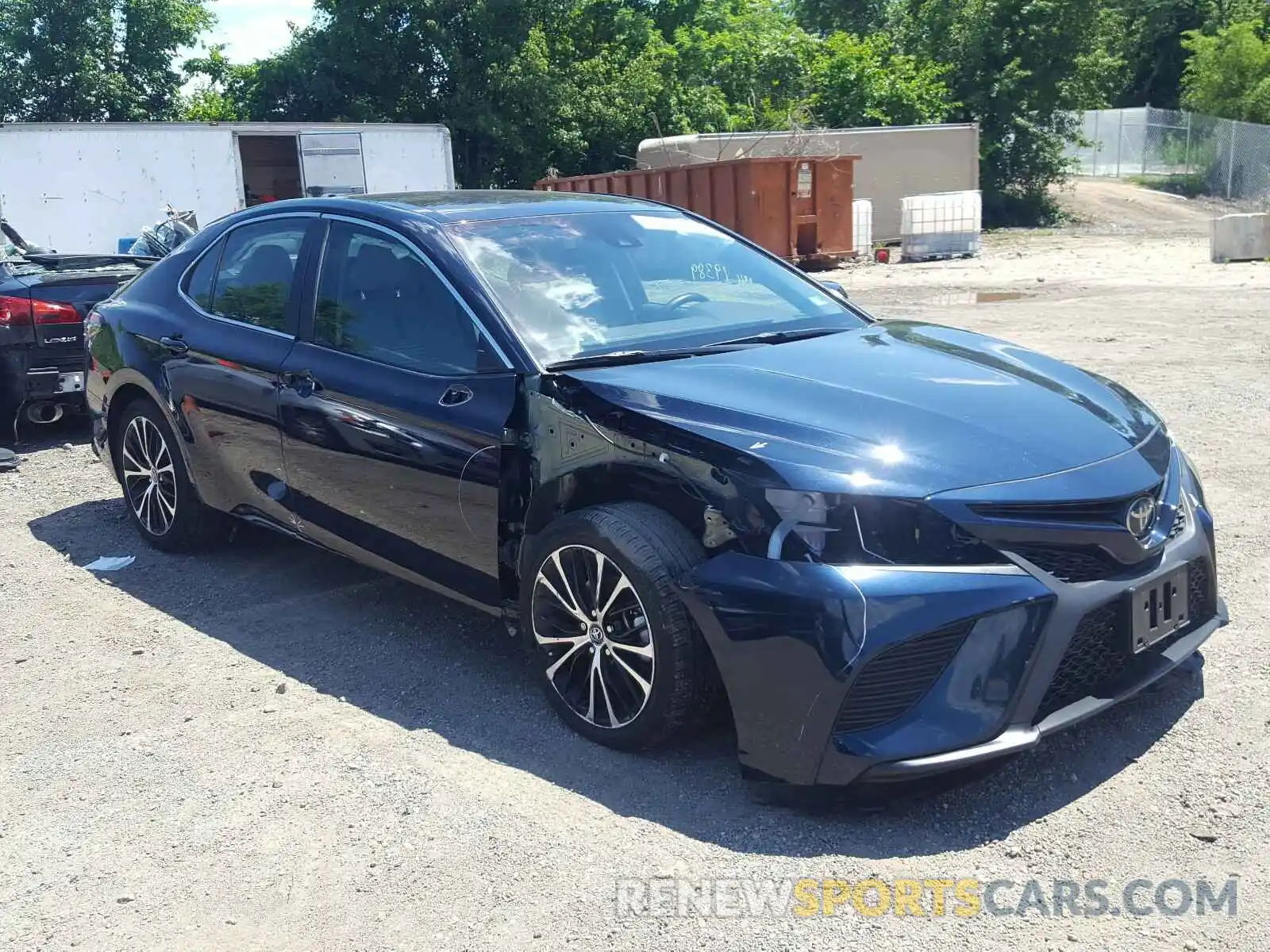 1 Photograph of a damaged car 4T1B11HK2KU706461 TOYOTA CAMRY 2019