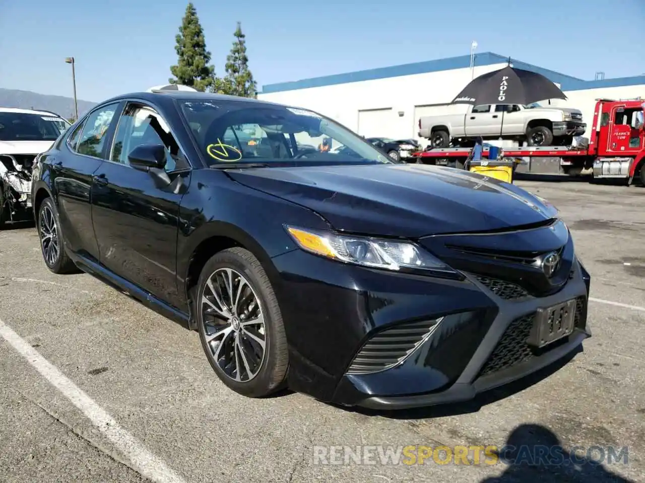 1 Photograph of a damaged car 4T1B11HK2KU706783 TOYOTA CAMRY 2019