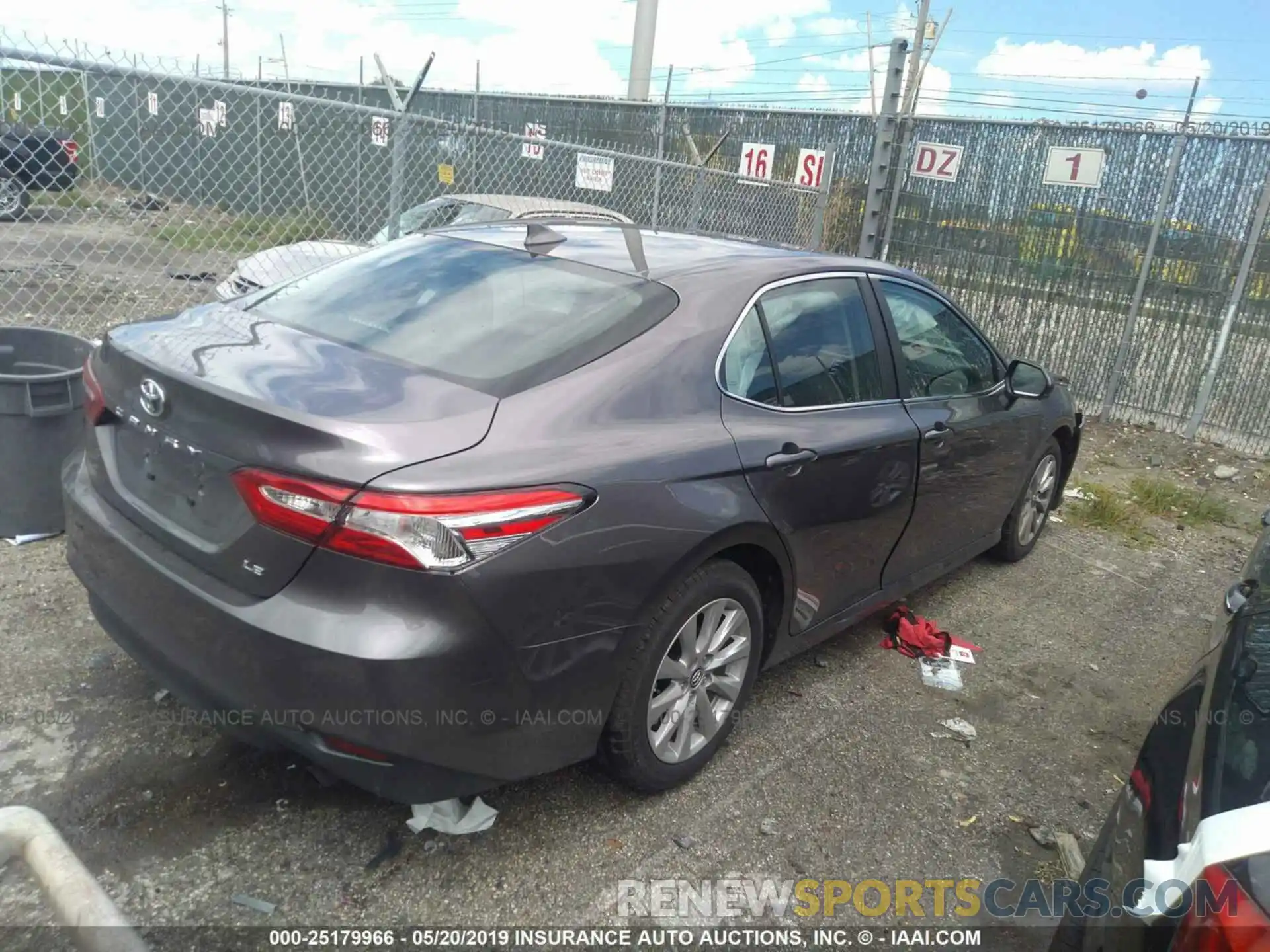 4 Photograph of a damaged car 4T1B11HK2KU706945 TOYOTA CAMRY 2019