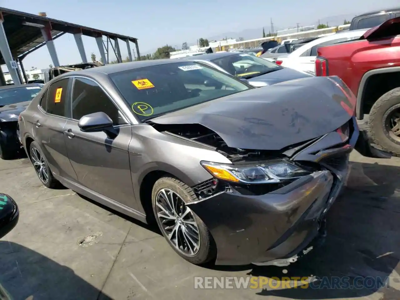 1 Photograph of a damaged car 4T1B11HK2KU708341 TOYOTA CAMRY 2019