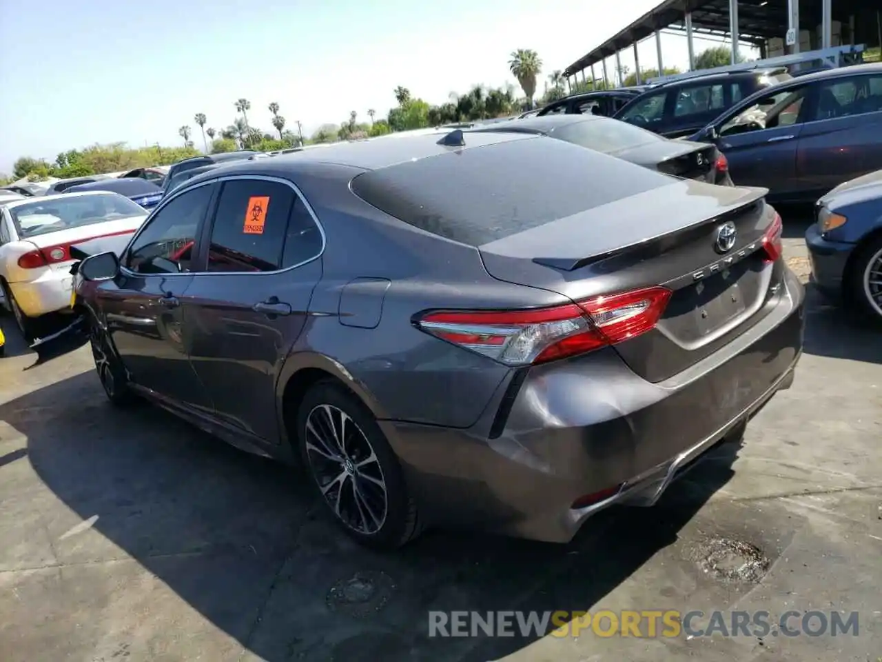 3 Photograph of a damaged car 4T1B11HK2KU708341 TOYOTA CAMRY 2019