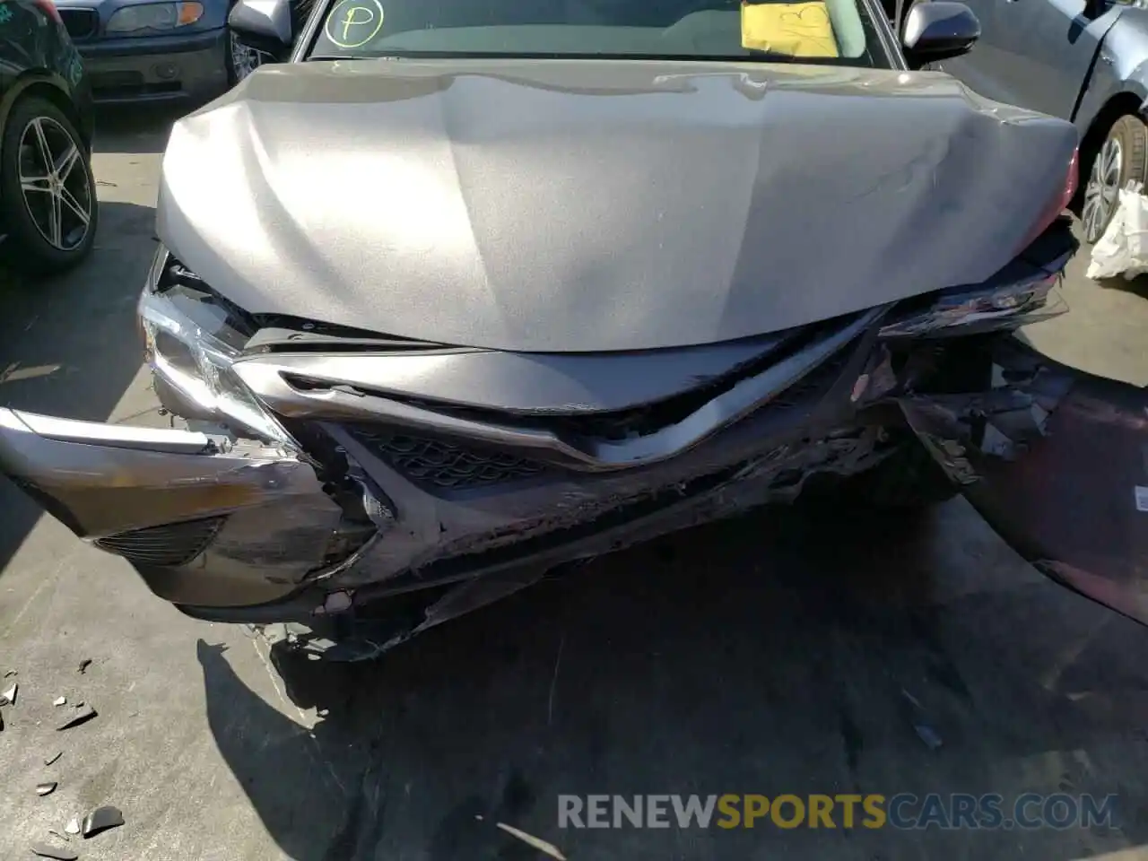 7 Photograph of a damaged car 4T1B11HK2KU708341 TOYOTA CAMRY 2019