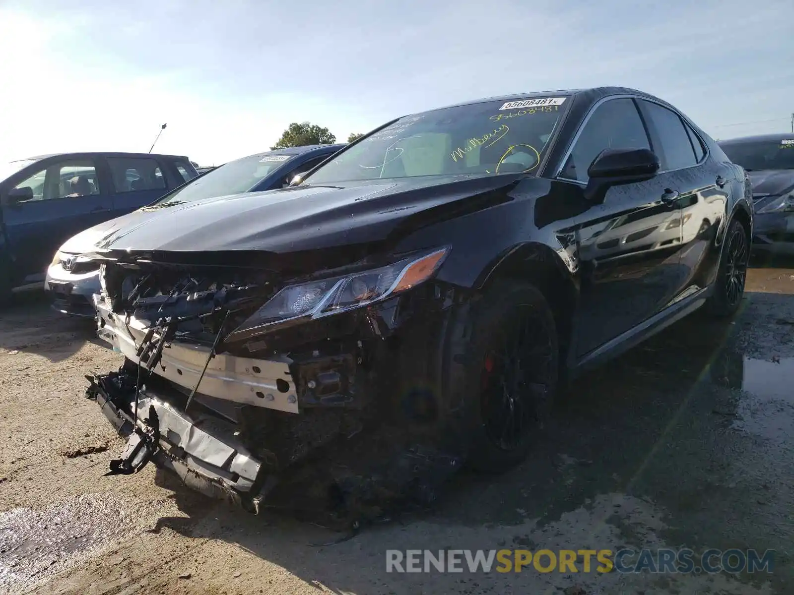 2 Photograph of a damaged car 4T1B11HK2KU708839 TOYOTA CAMRY 2019