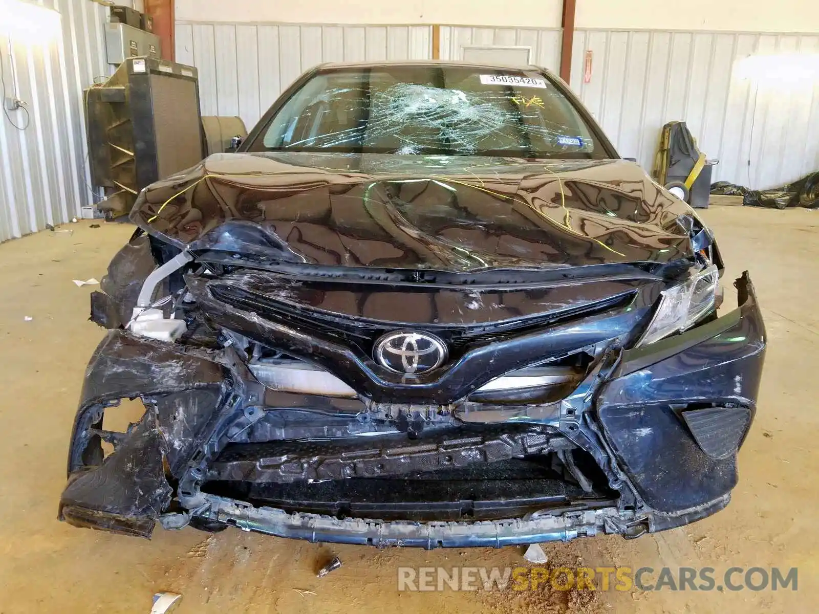 9 Photograph of a damaged car 4T1B11HK2KU708971 TOYOTA CAMRY 2019