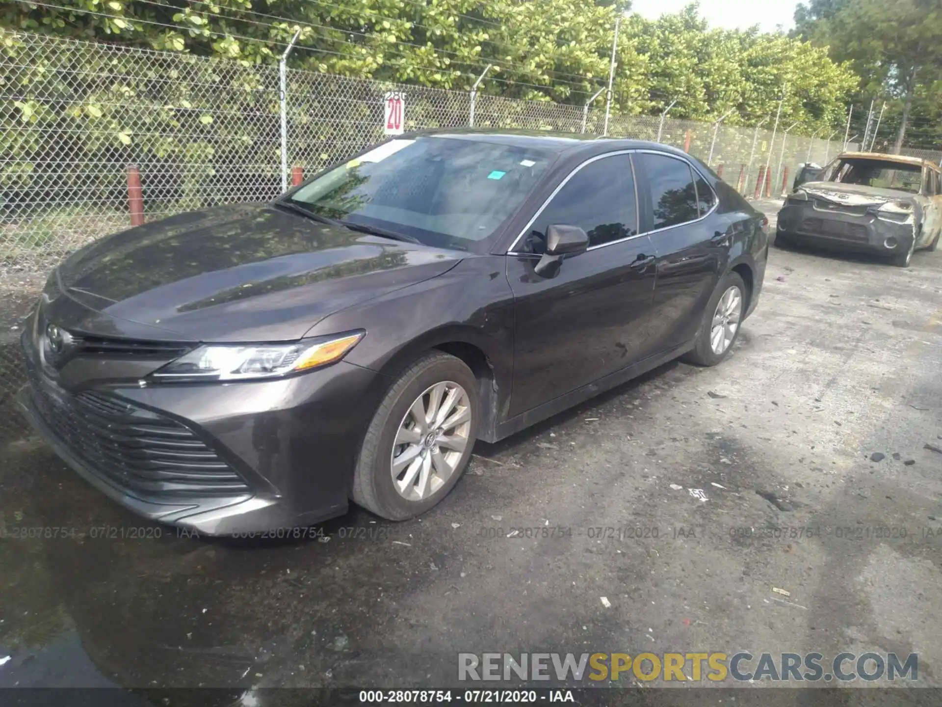 2 Photograph of a damaged car 4T1B11HK2KU710784 TOYOTA CAMRY 2019