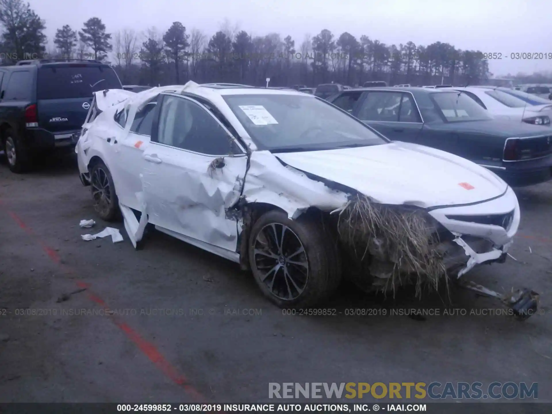 1 Photograph of a damaged car 4T1B11HK2KU712163 TOYOTA CAMRY 2019