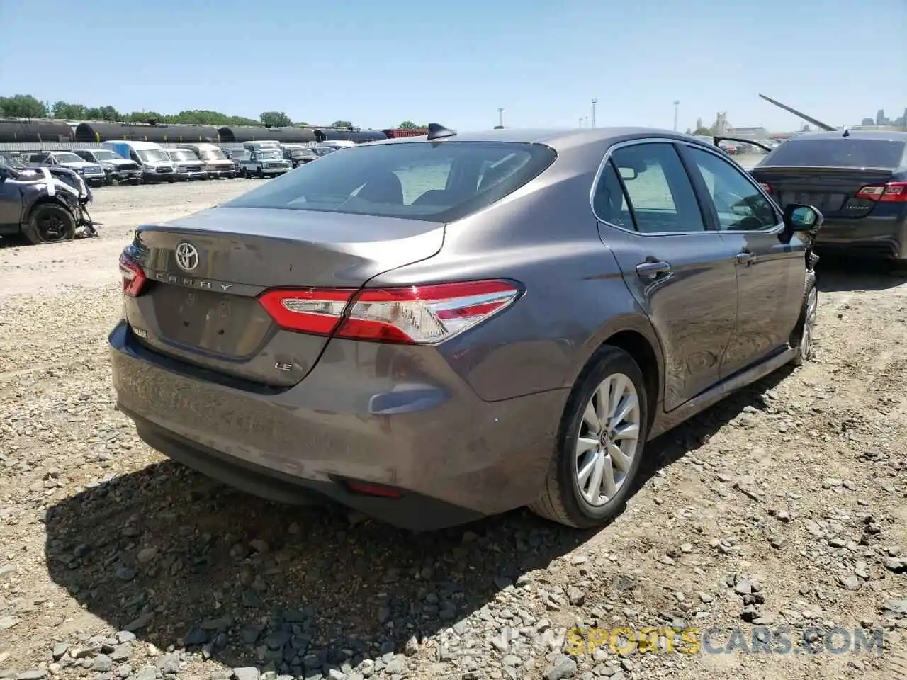 4 Photograph of a damaged car 4T1B11HK2KU713068 TOYOTA CAMRY 2019