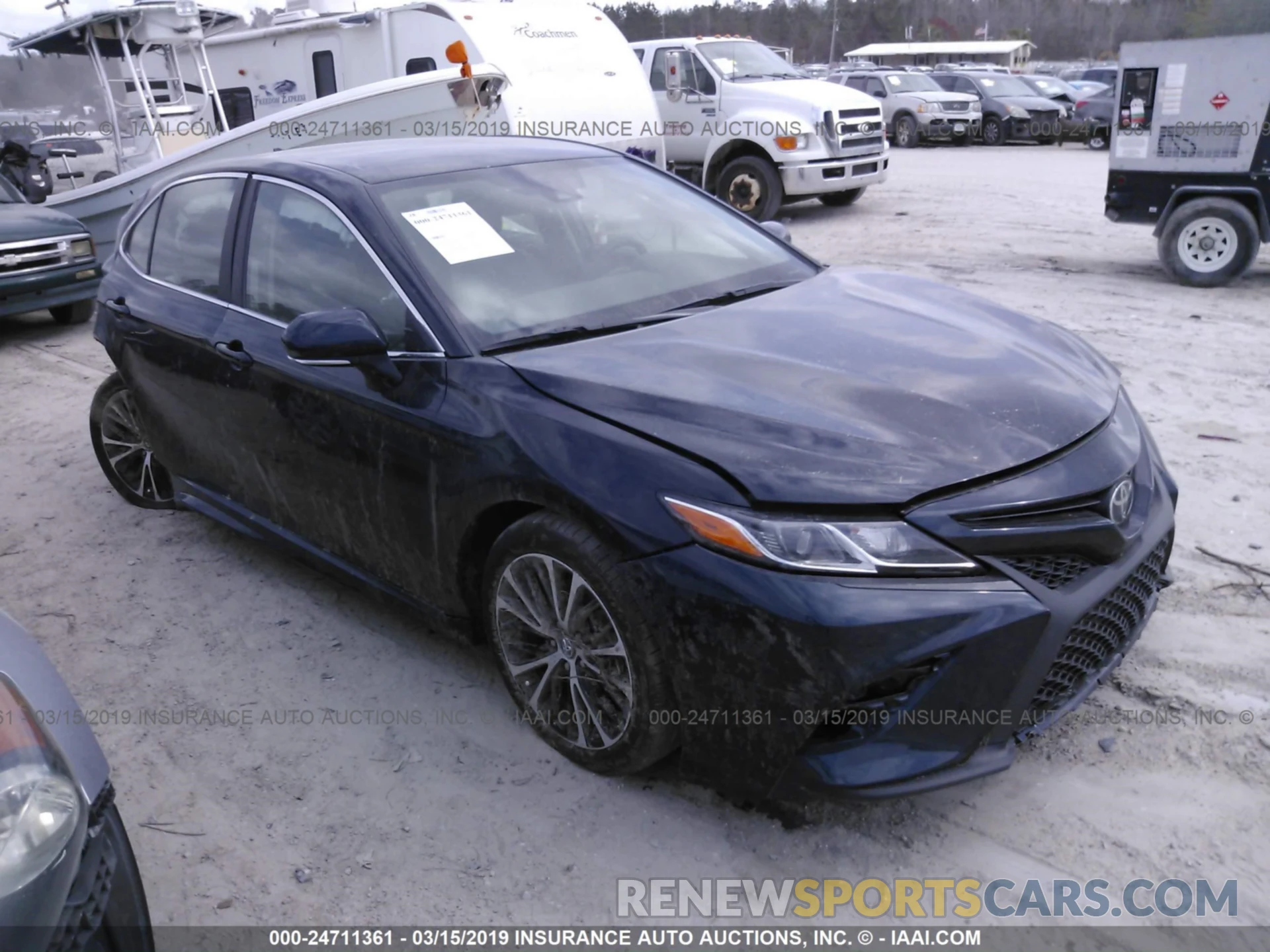 1 Photograph of a damaged car 4T1B11HK2KU714883 TOYOTA CAMRY 2019