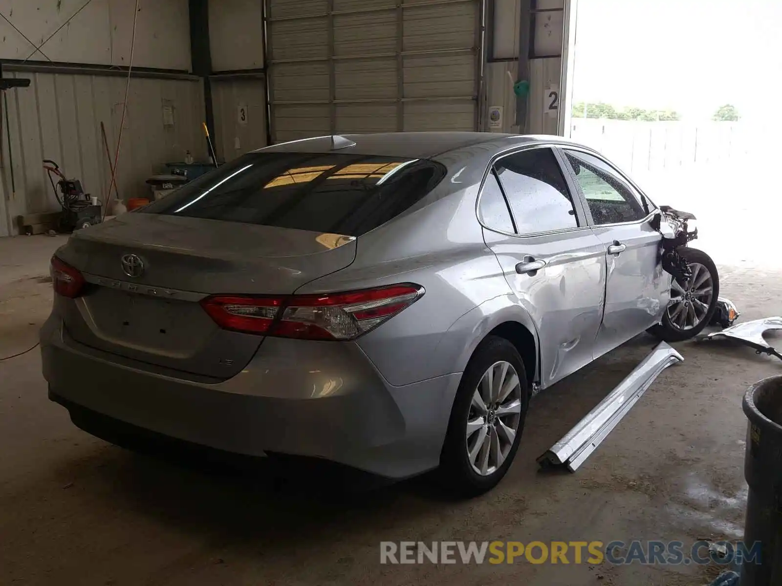 4 Photograph of a damaged car 4T1B11HK2KU715242 TOYOTA CAMRY 2019