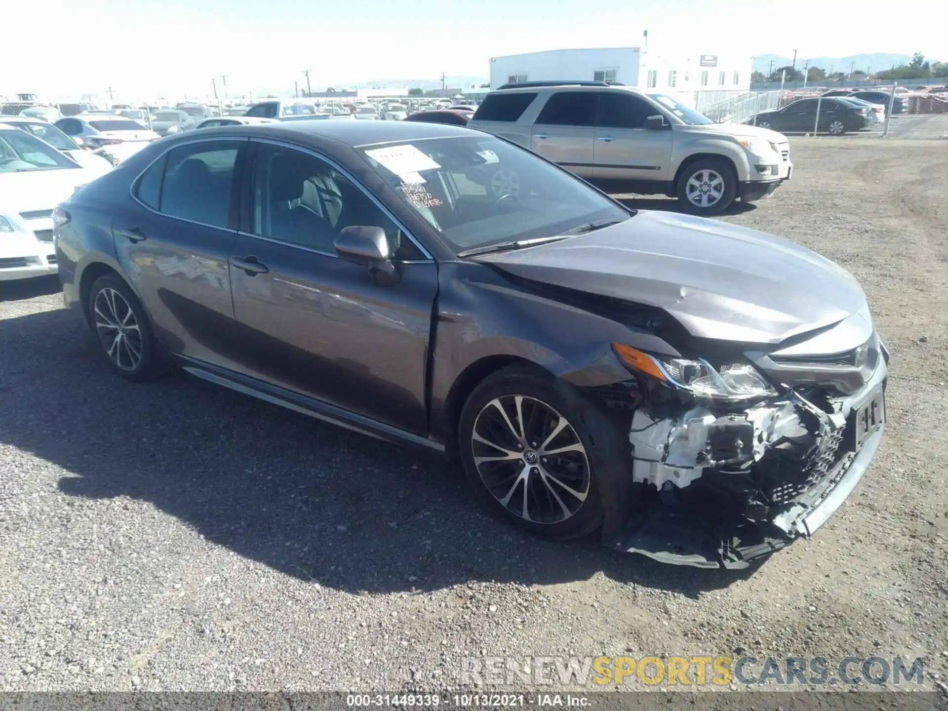 1 Photograph of a damaged car 4T1B11HK2KU715497 TOYOTA CAMRY 2019