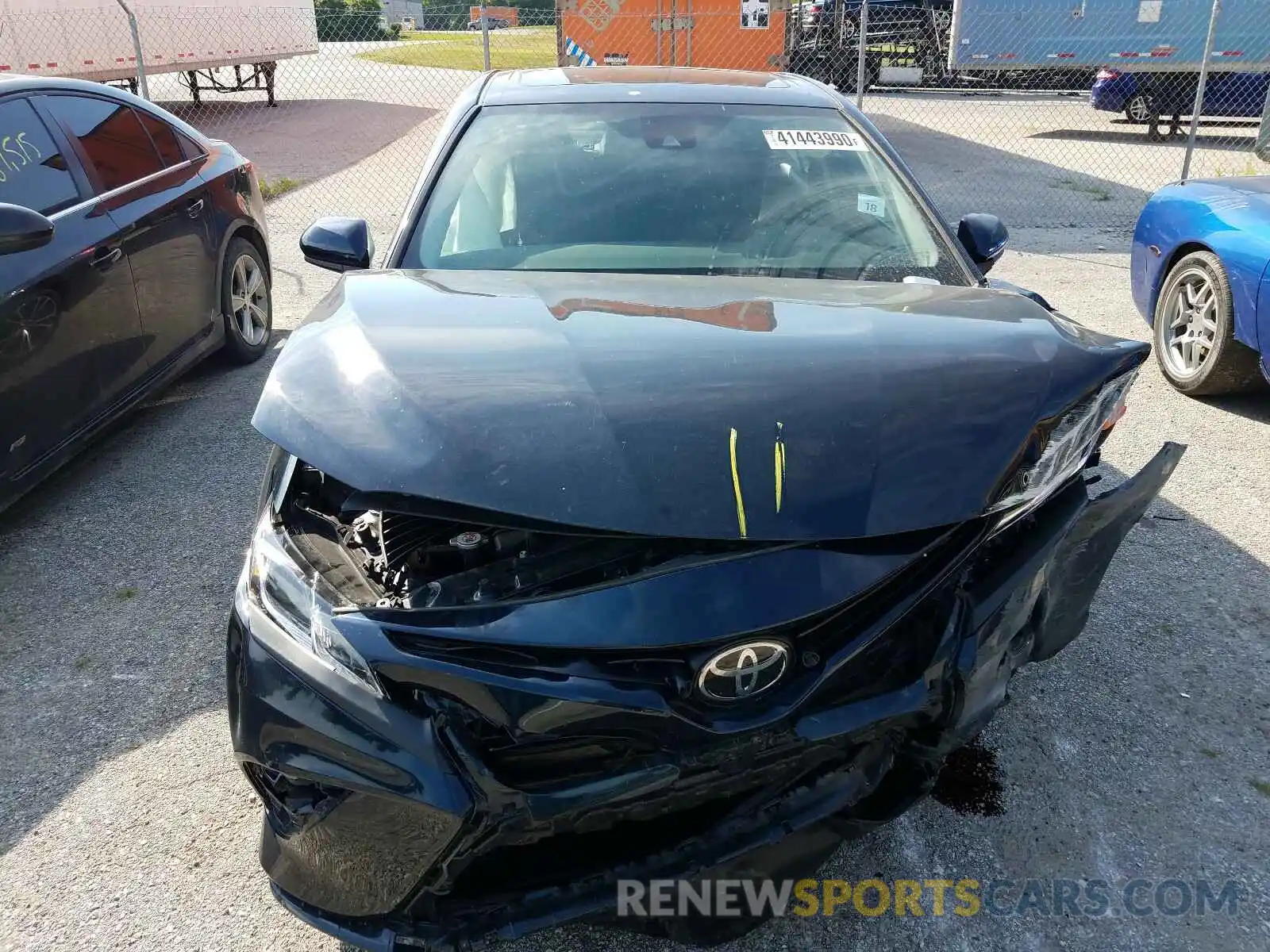 7 Photograph of a damaged car 4T1B11HK2KU716066 TOYOTA CAMRY 2019