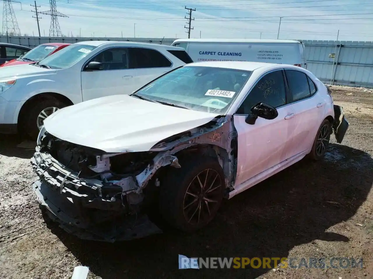 2 Photograph of a damaged car 4T1B11HK2KU716083 TOYOTA CAMRY 2019