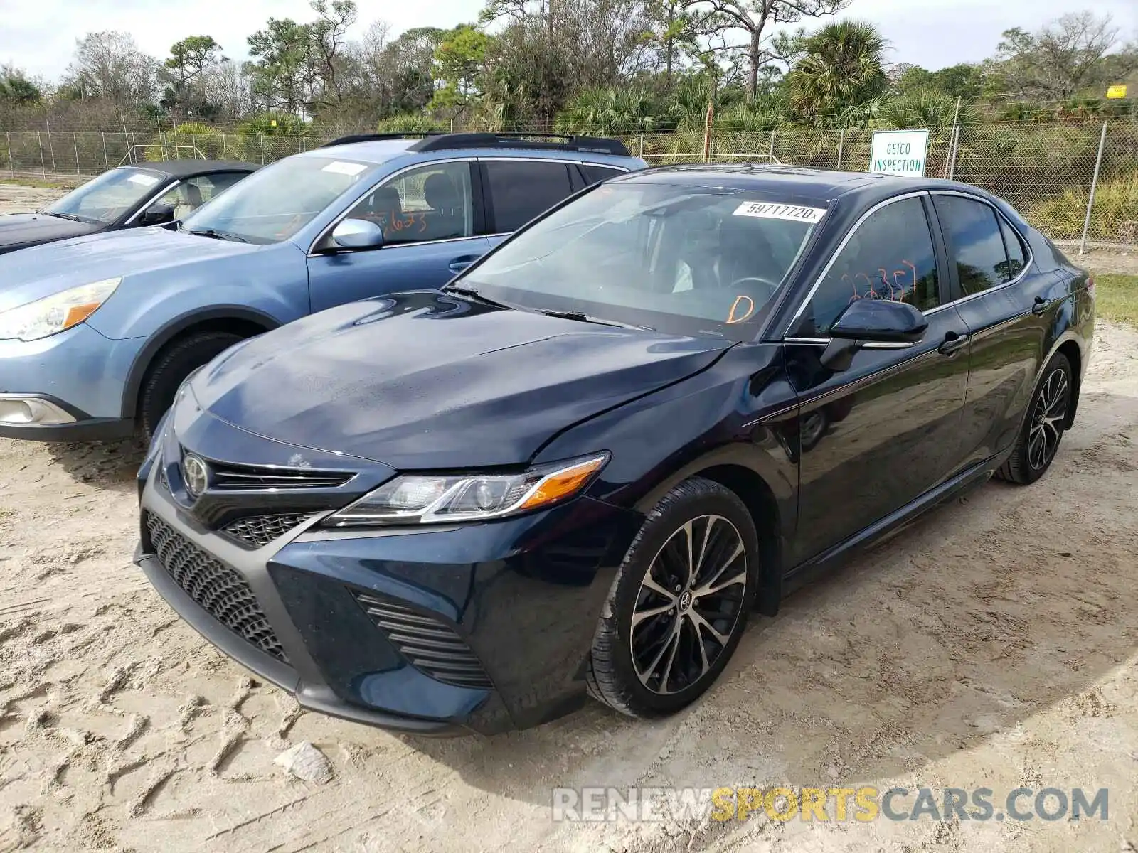 2 Photograph of a damaged car 4T1B11HK2KU716147 TOYOTA CAMRY 2019