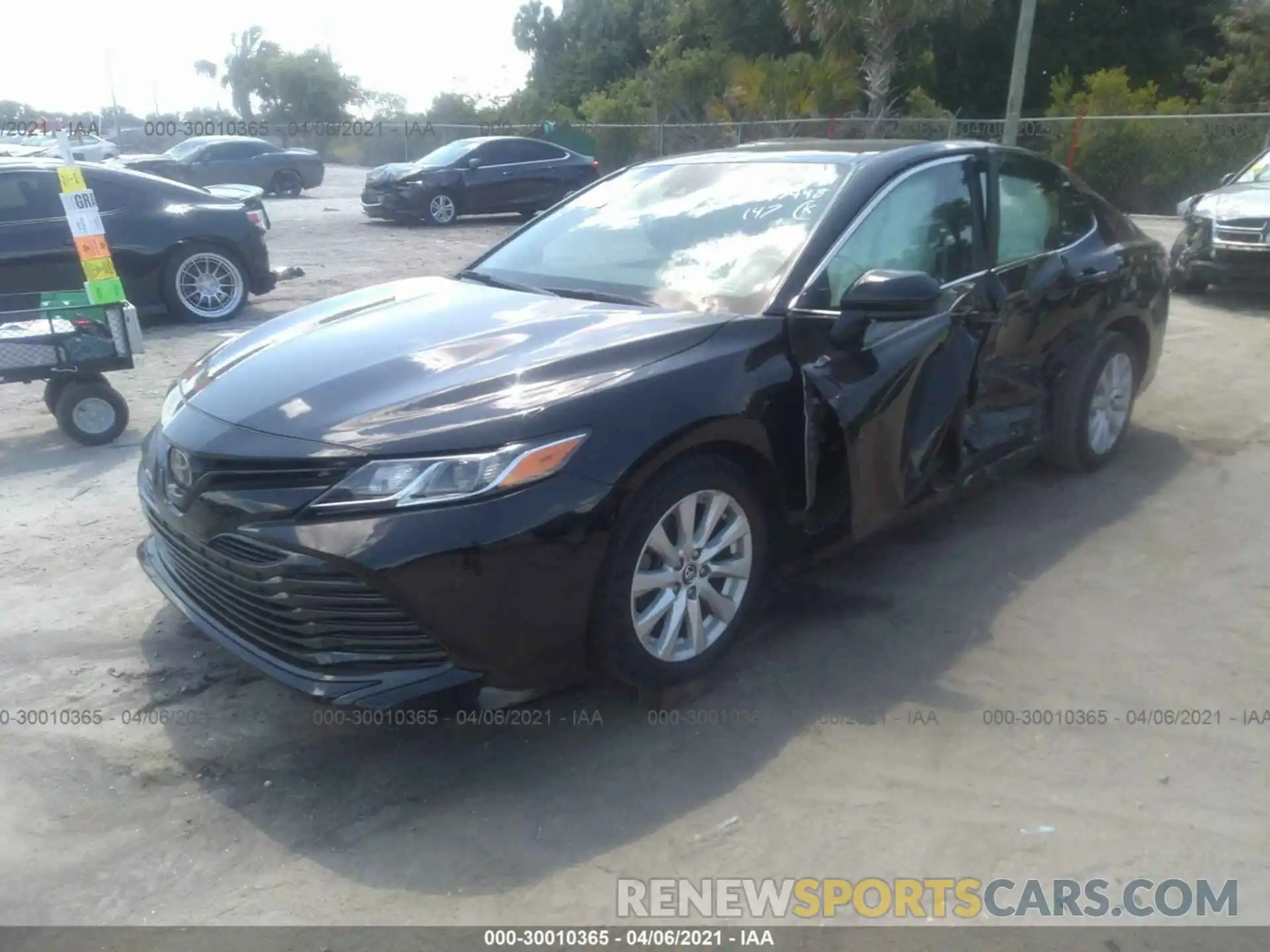 2 Photograph of a damaged car 4T1B11HK2KU716701 TOYOTA CAMRY 2019