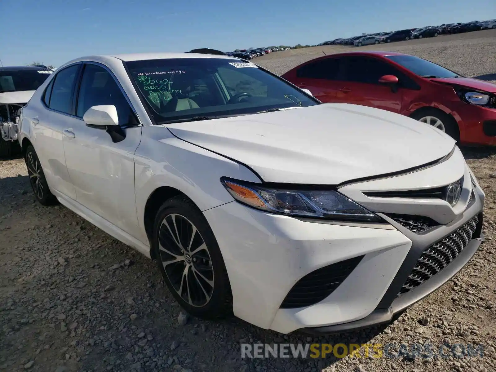 1 Photograph of a damaged car 4T1B11HK2KU716892 TOYOTA CAMRY 2019