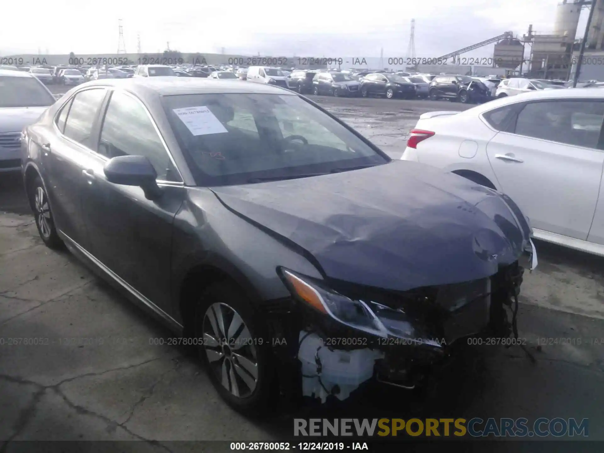 1 Photograph of a damaged car 4T1B11HK2KU717010 TOYOTA CAMRY 2019