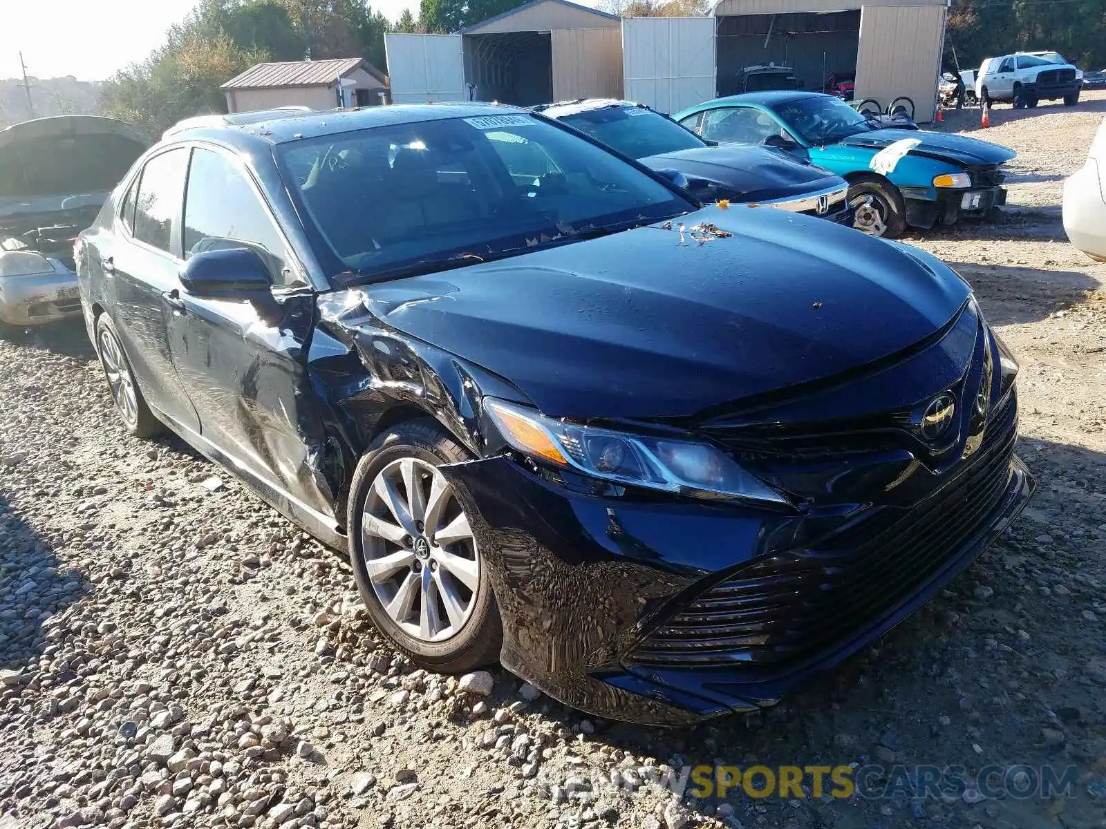 1 Photograph of a damaged car 4T1B11HK2KU717797 TOYOTA CAMRY 2019