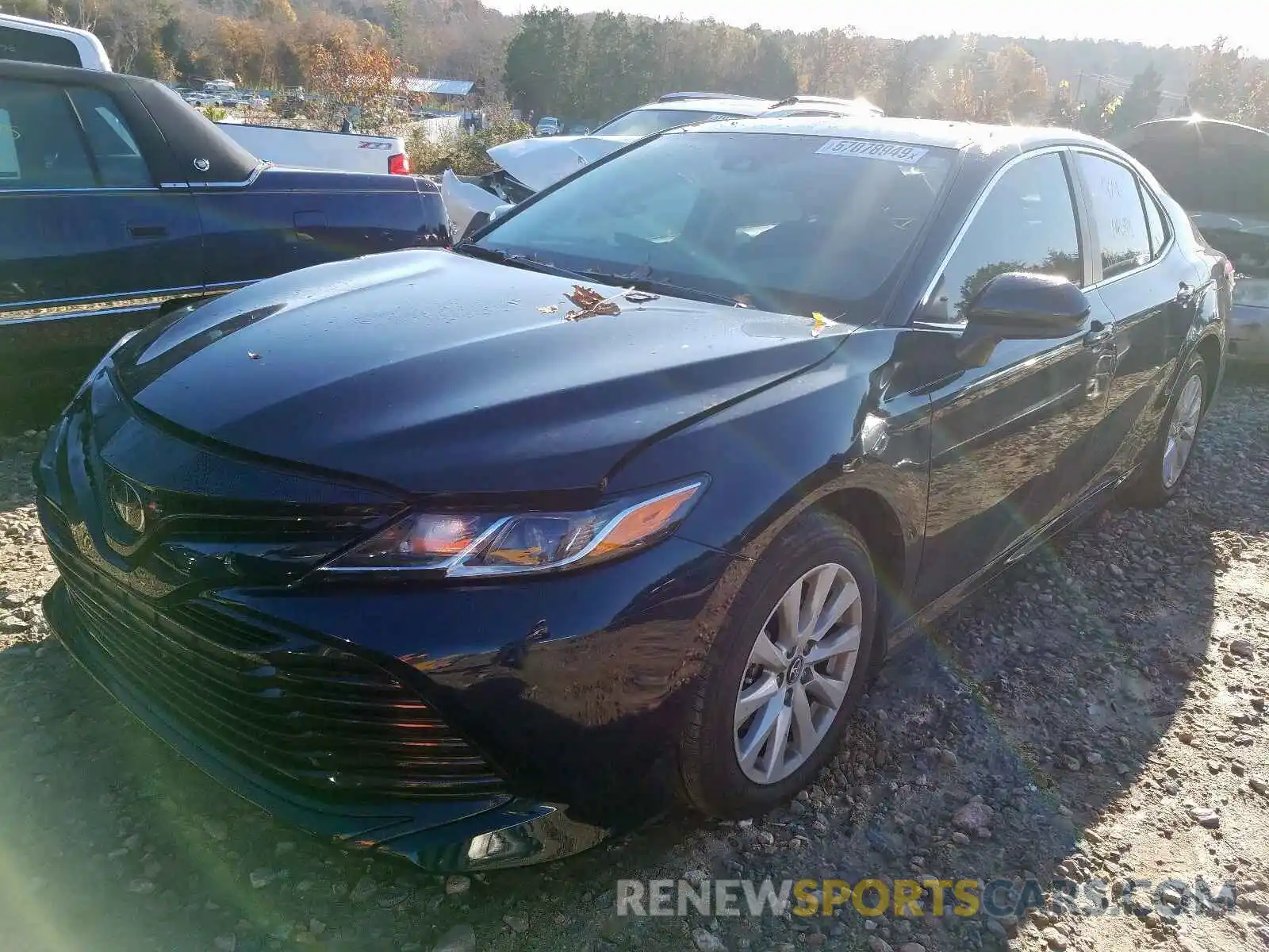 2 Photograph of a damaged car 4T1B11HK2KU717797 TOYOTA CAMRY 2019