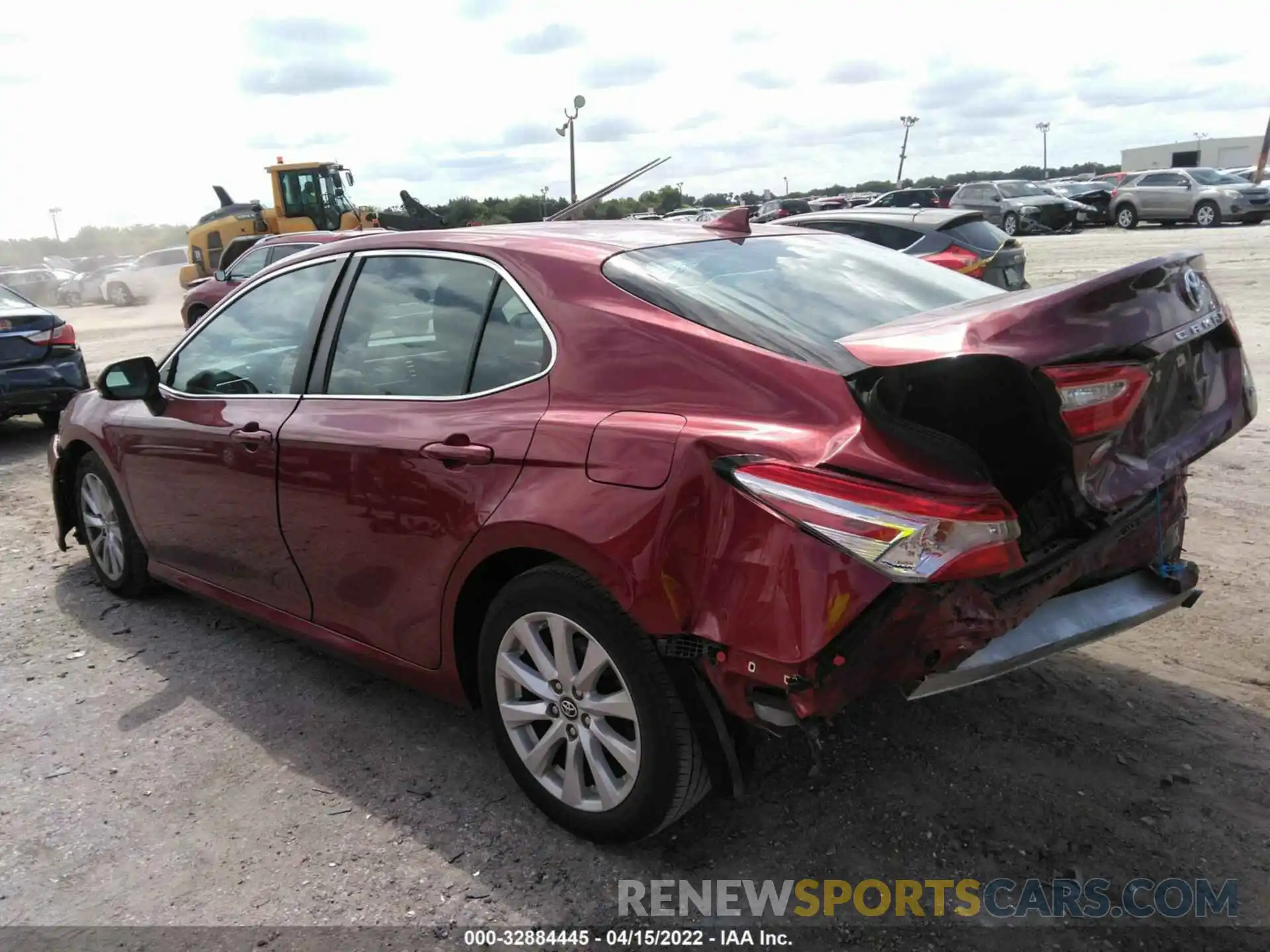 3 Photograph of a damaged car 4T1B11HK2KU718688 TOYOTA CAMRY 2019