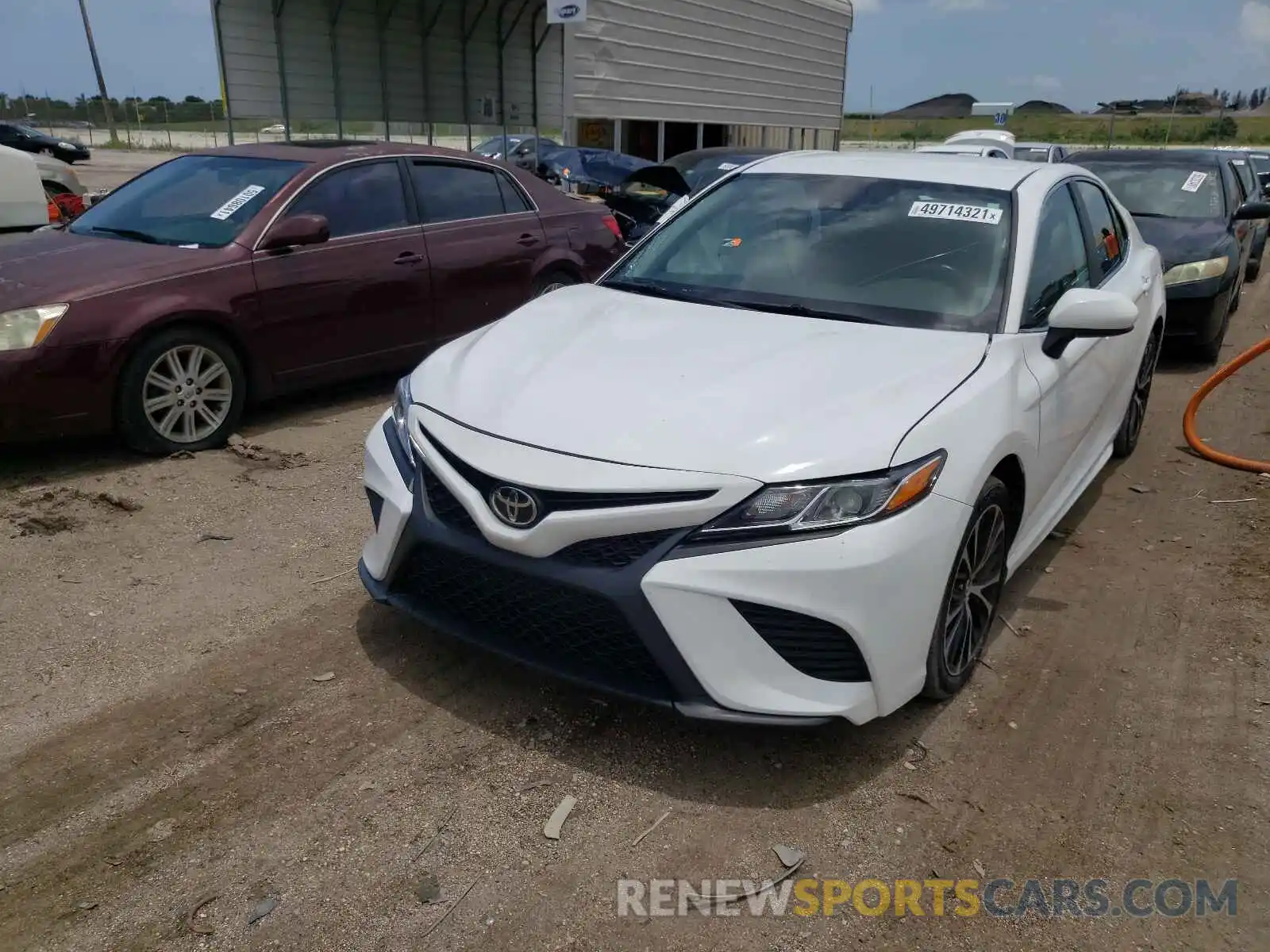 2 Photograph of a damaged car 4T1B11HK2KU720506 TOYOTA CAMRY 2019