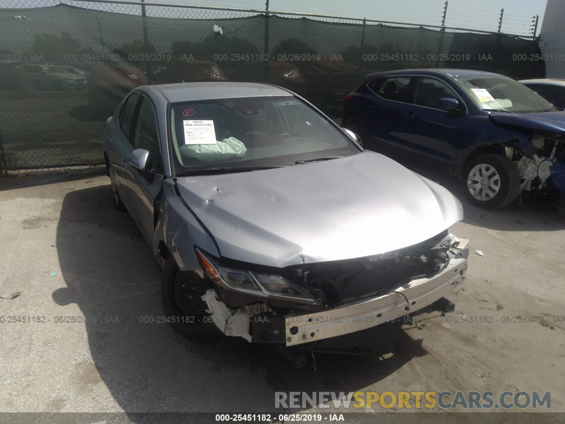 6 Photograph of a damaged car 4T1B11HK2KU720778 TOYOTA CAMRY 2019