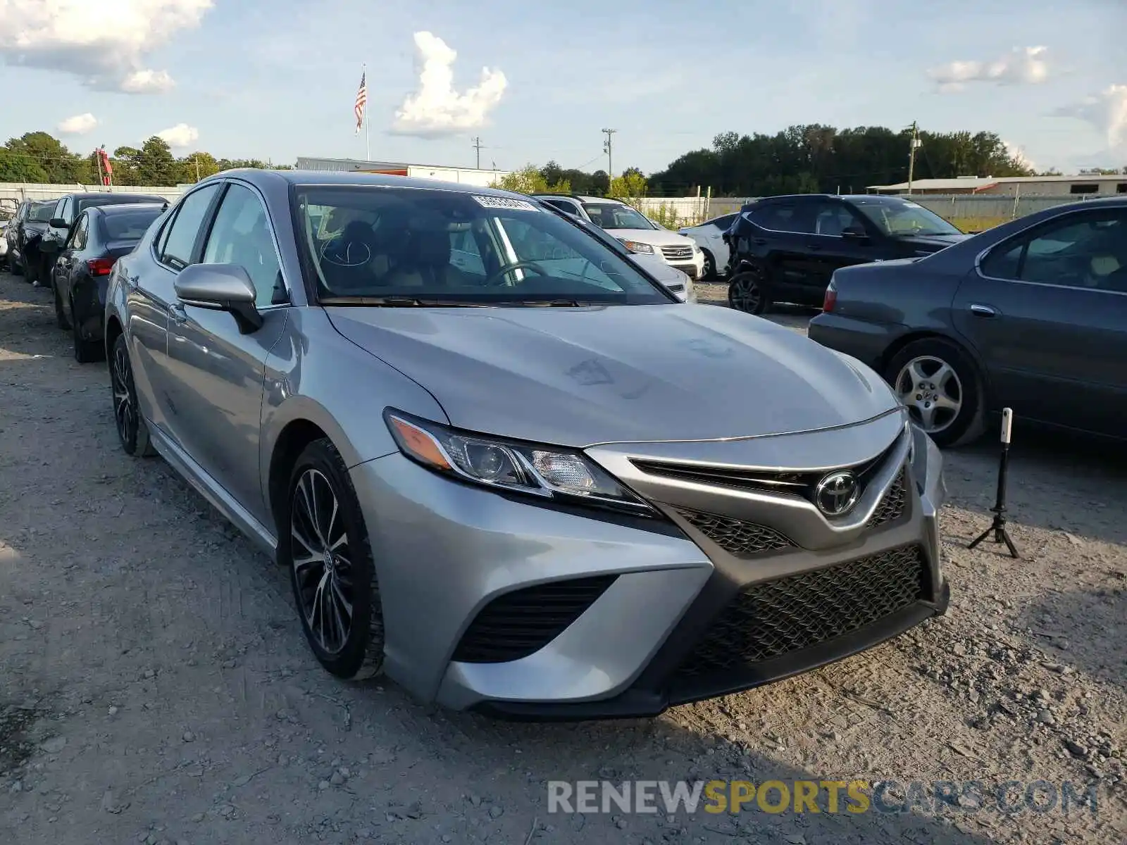 1 Photograph of a damaged car 4T1B11HK2KU722871 TOYOTA CAMRY 2019