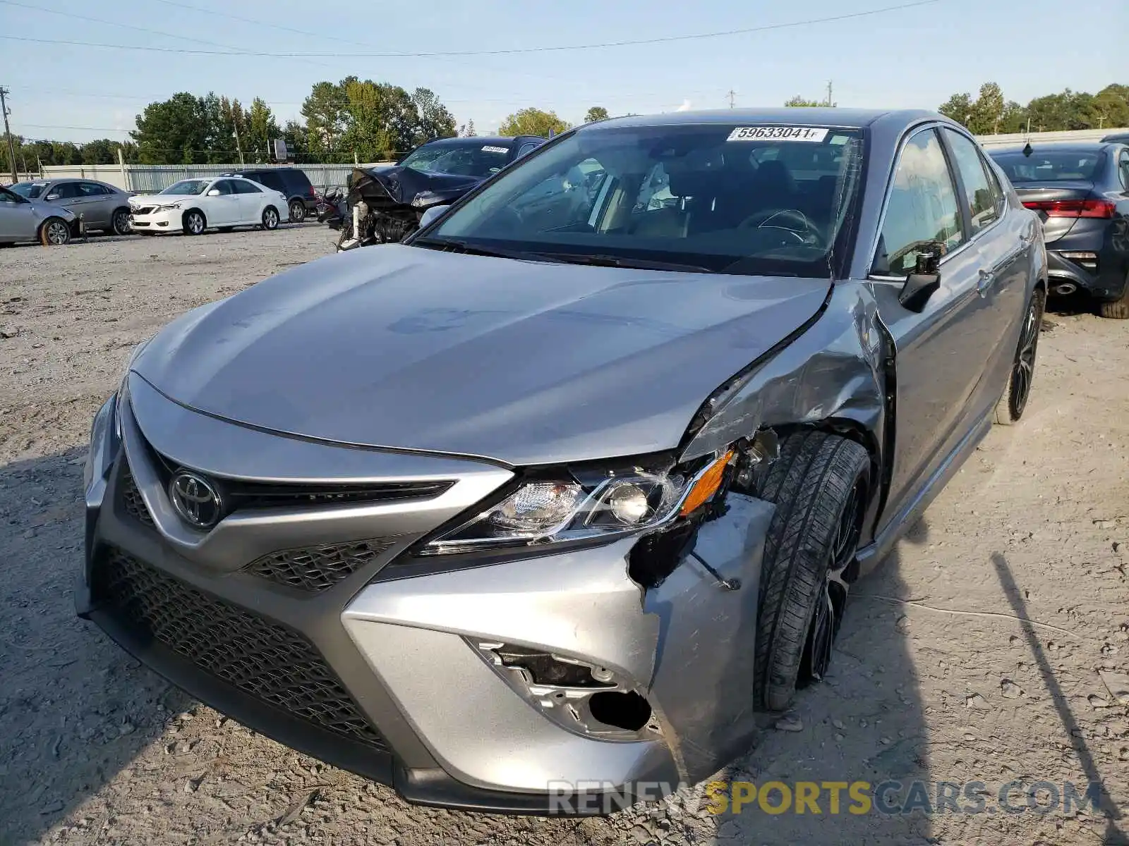 2 Photograph of a damaged car 4T1B11HK2KU722871 TOYOTA CAMRY 2019