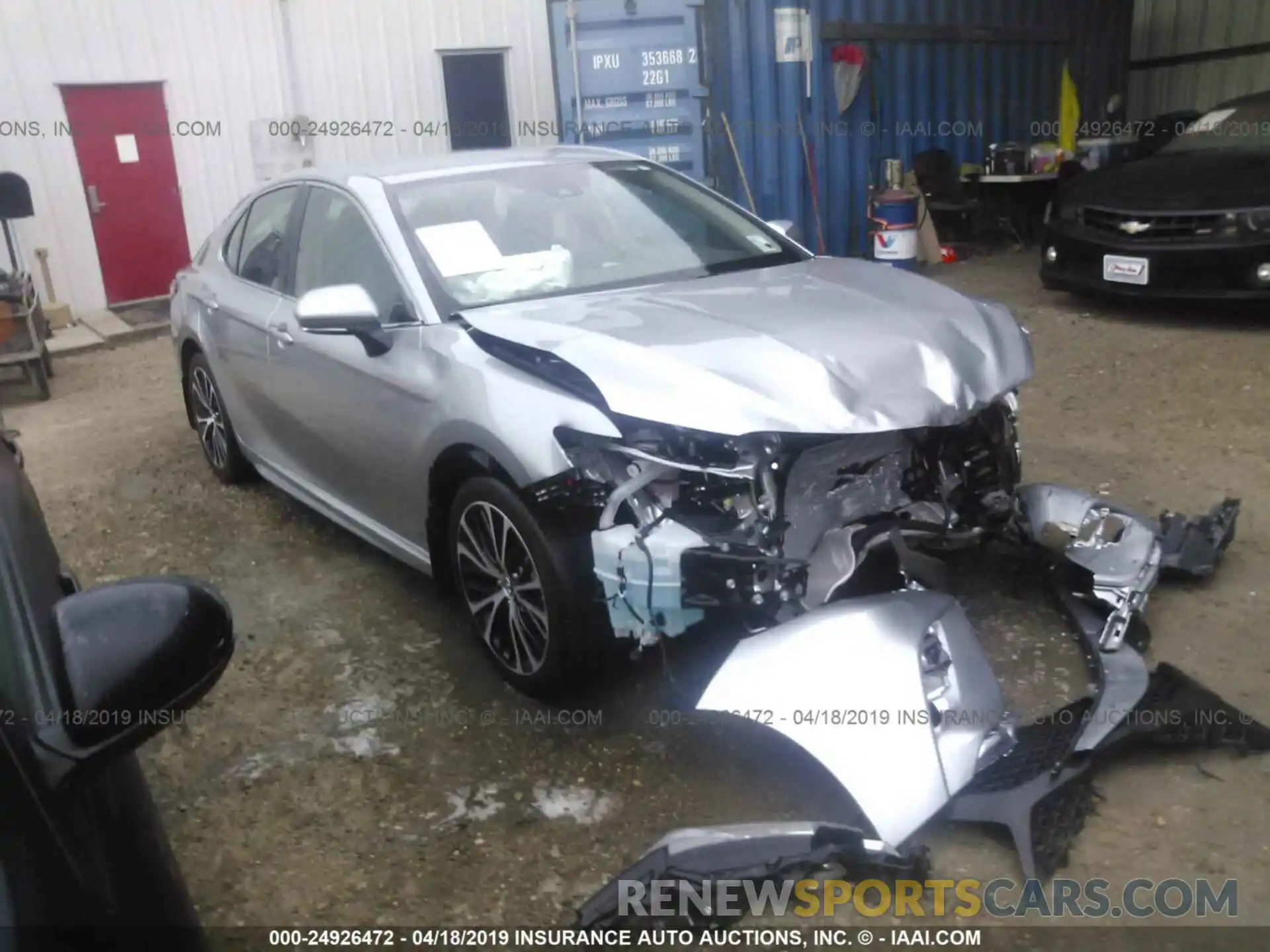 1 Photograph of a damaged car 4T1B11HK2KU723034 TOYOTA CAMRY 2019